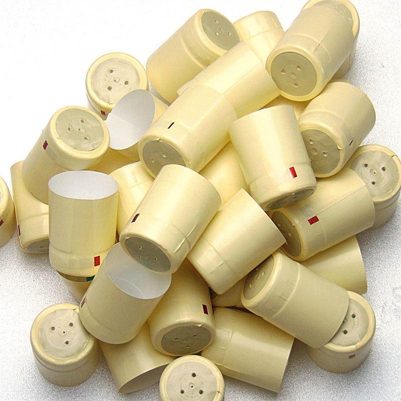 Krympelokk 32x41, PVC-plast, champagne Krympelokk 32x41, PVC-plast, champagne