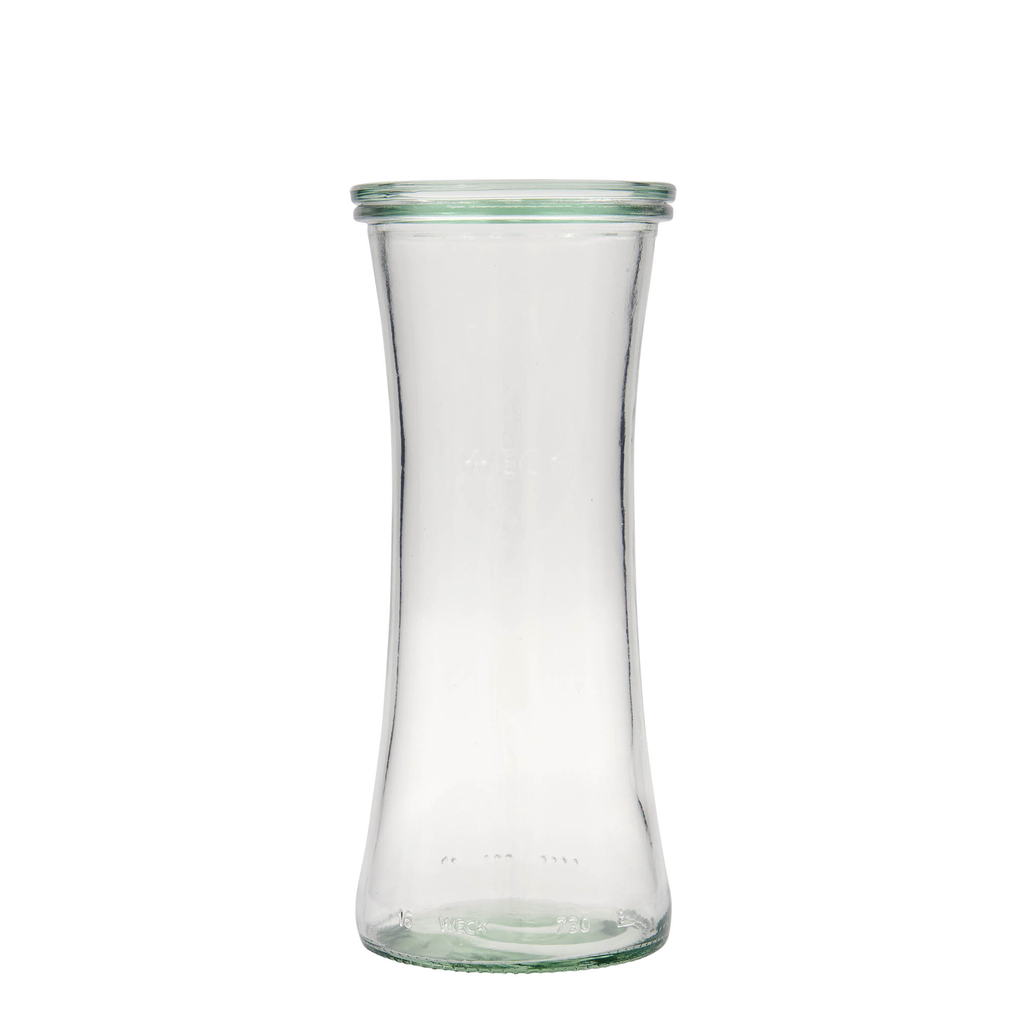 730 ml WECK delikatesseglass, åpning: rundkant