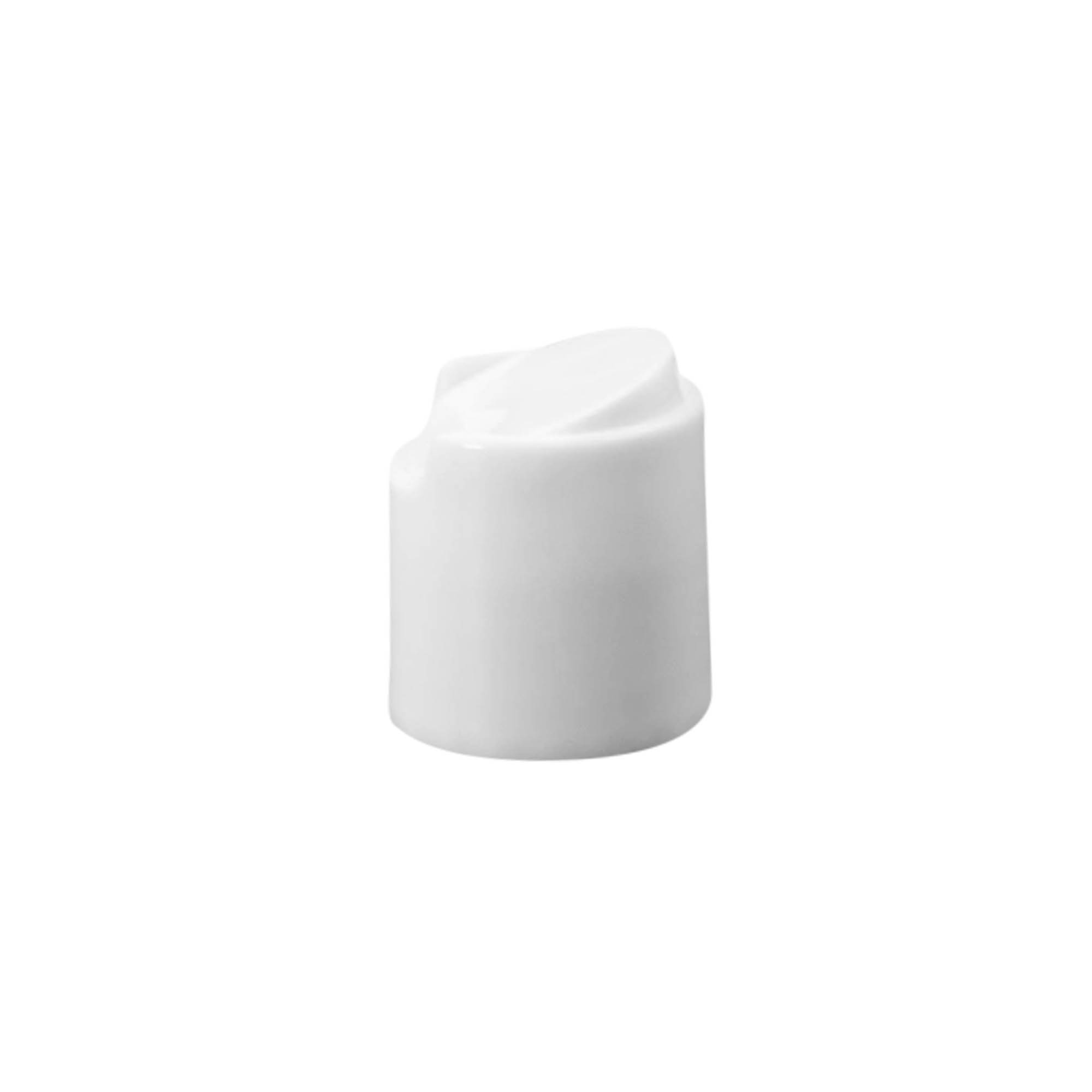 Skrukork Disc Top, PP-plast, hvit, for åpning: 24/410 Skrukork Disc Top, PP-plast, hvit, for åpning: 24/410