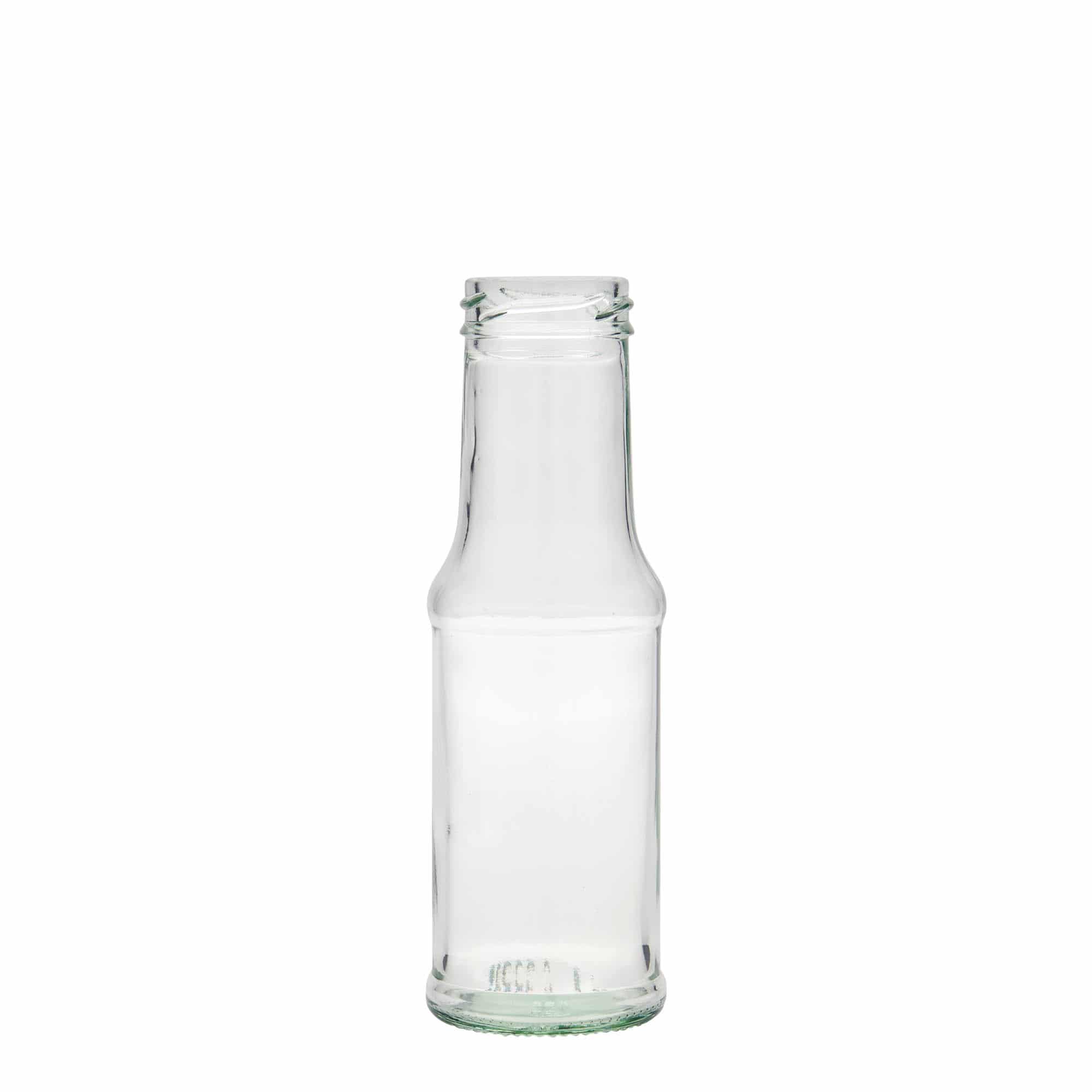200 ml sausflaske, glass, åpning: Twist-Off (TO 43) 200 ml sausflaske, glass, åpning: Twist-Off (TO 43)