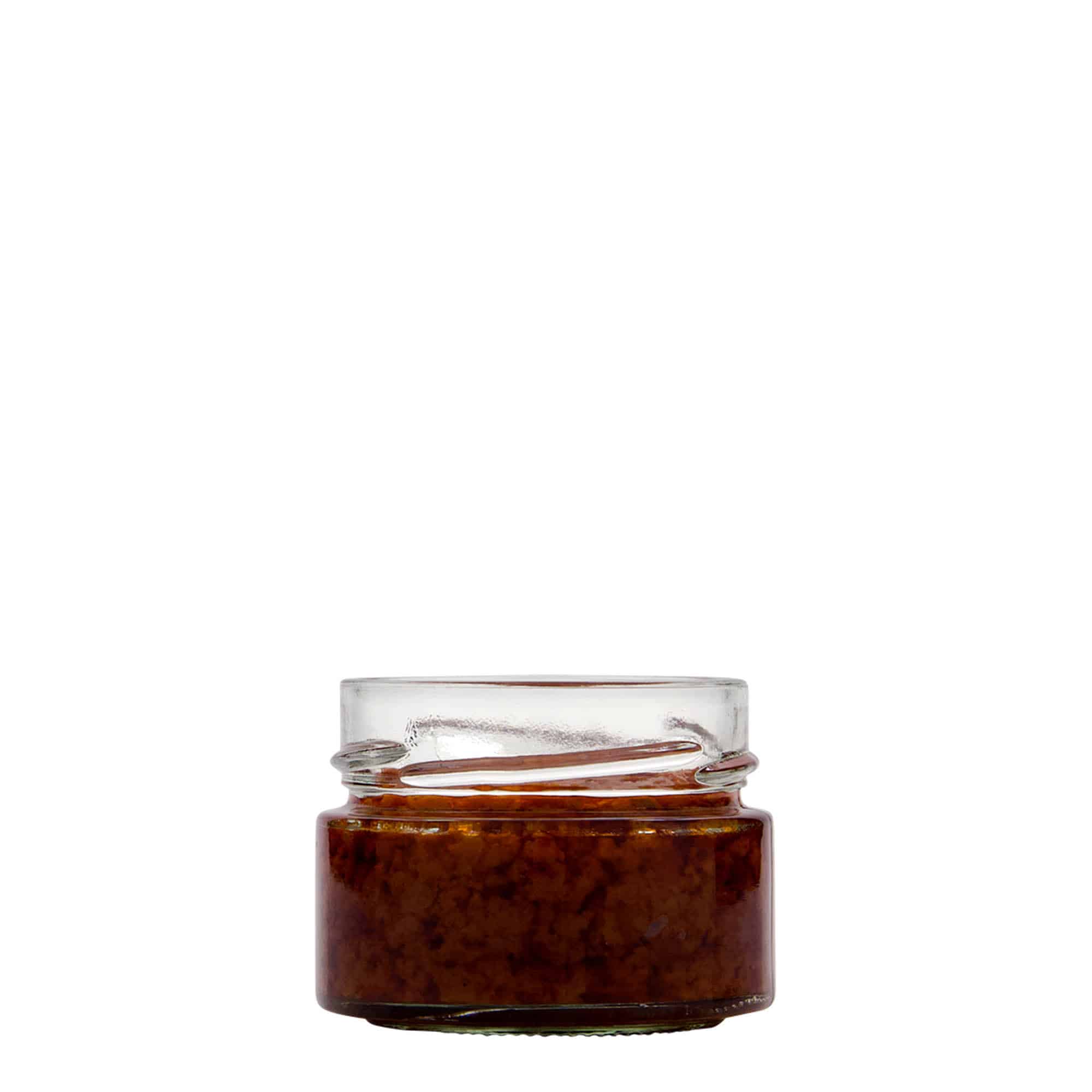 130 ml rundt glass "Aurora", åpning: Deep-Twist-Off (DTO 66)