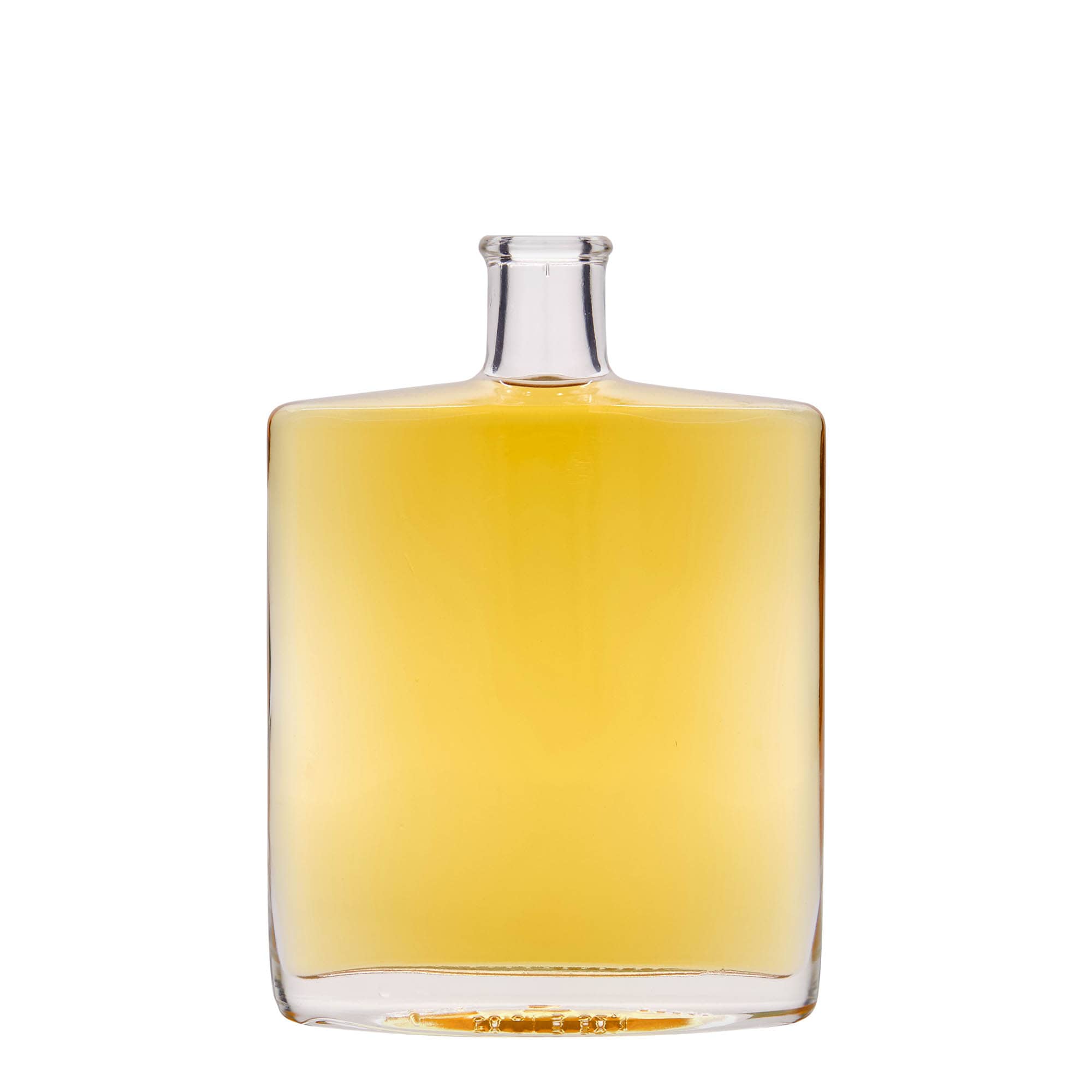 500 ml glassflaske "Zorbas", oval, åpning: Kork