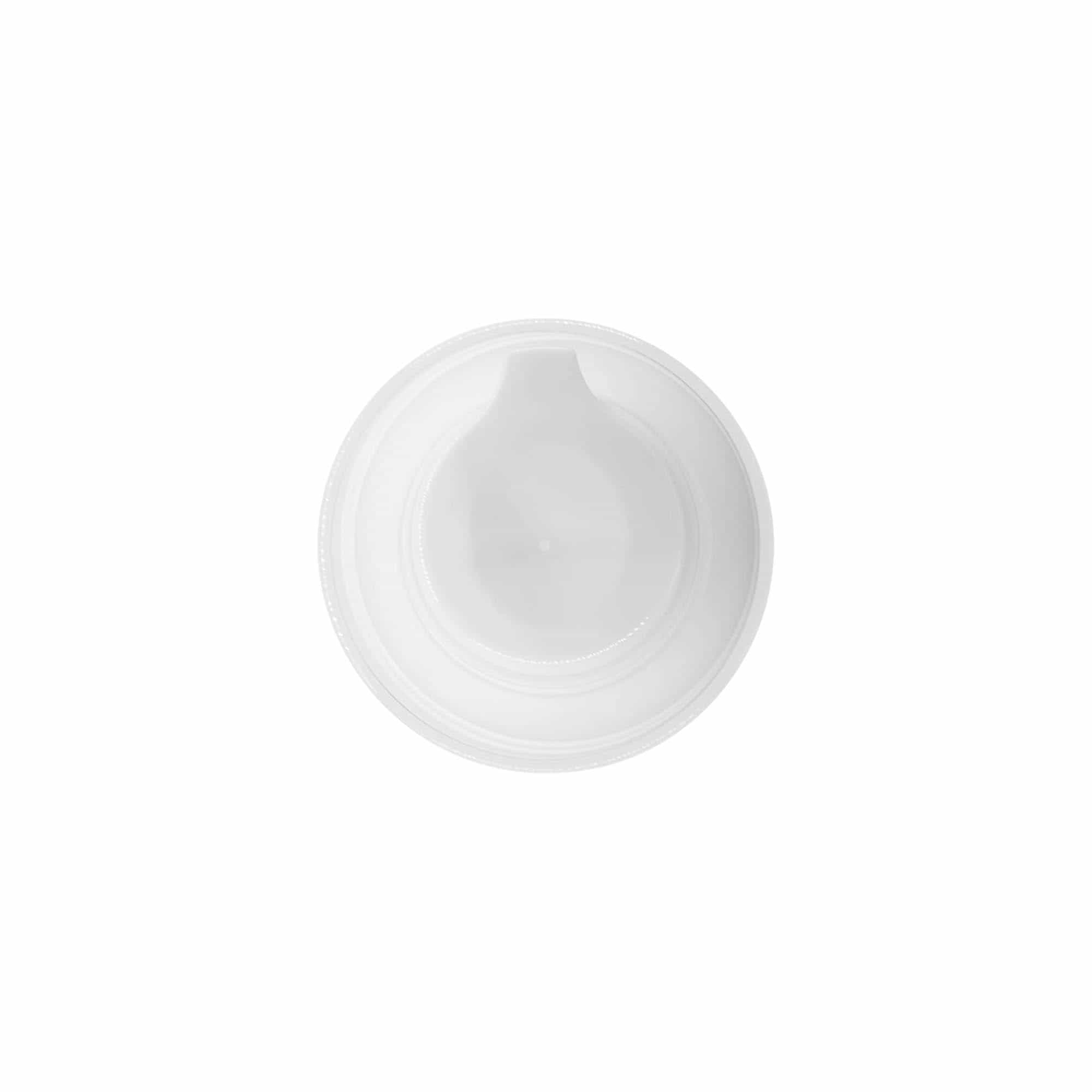 Airless Dispenser pumpehode 'Mezzo', PP-plast, hvit