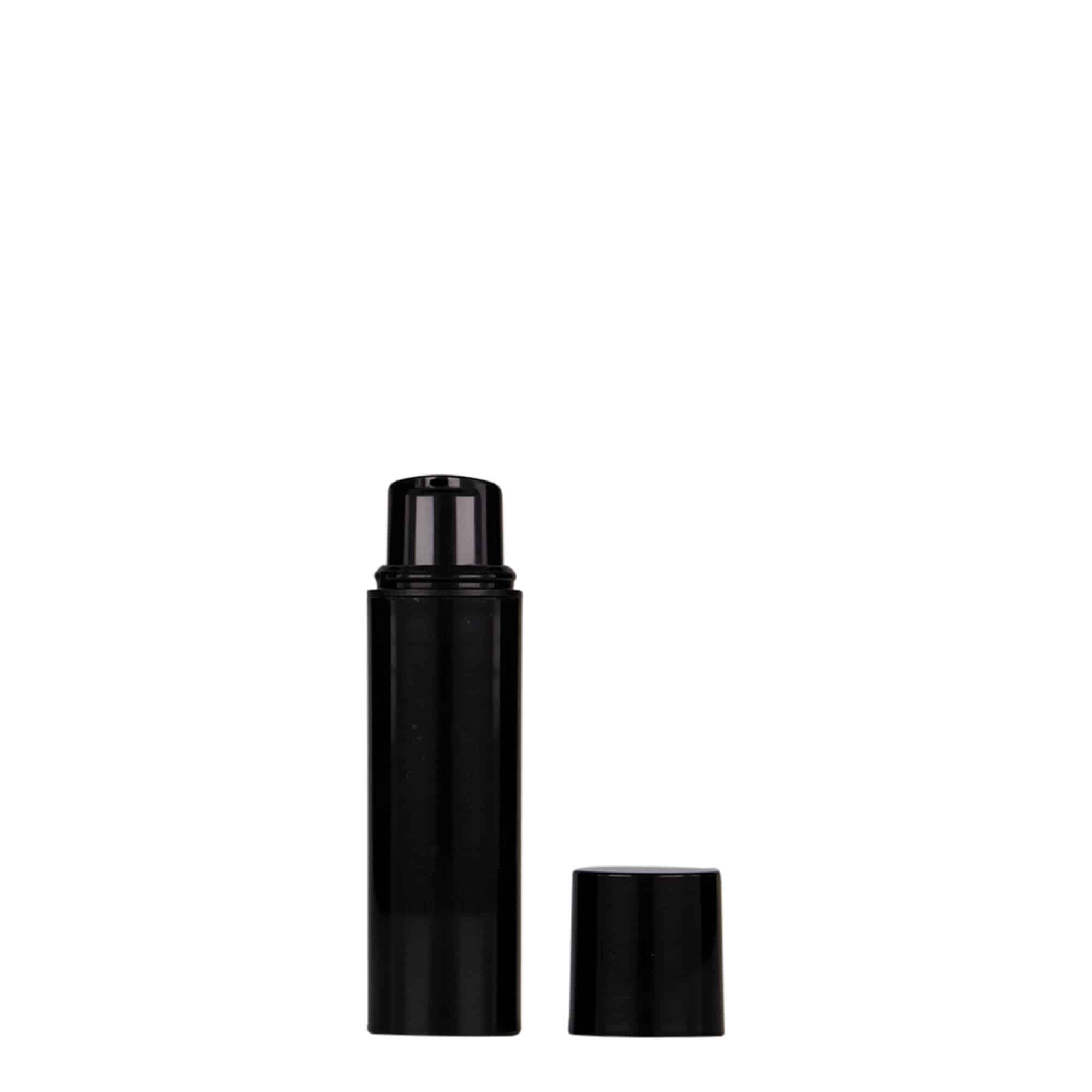 10 ml Airless-dispenser 'Nano', PP-plast, svart