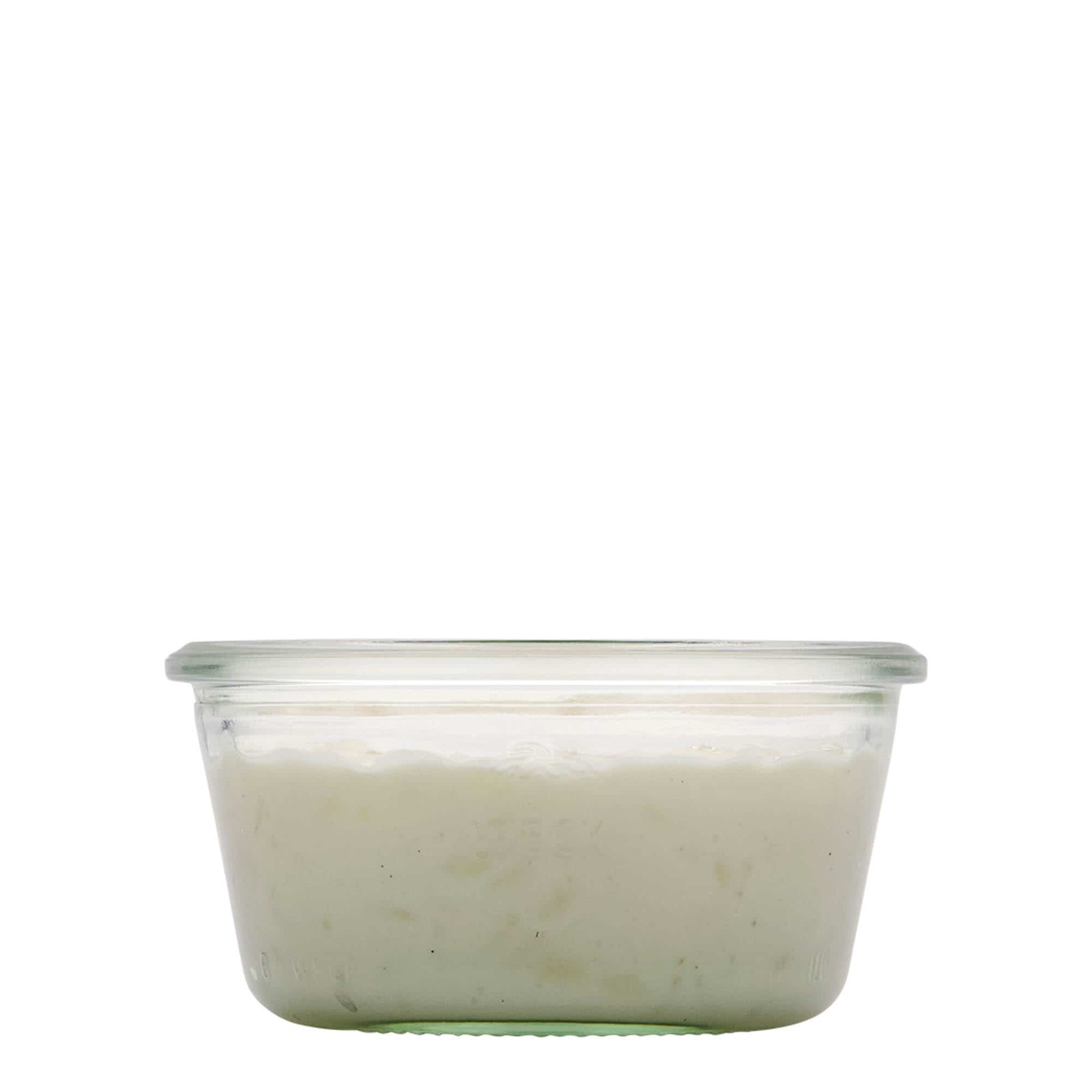 290 ml WECK-glasskrukke, åpning: rund kant