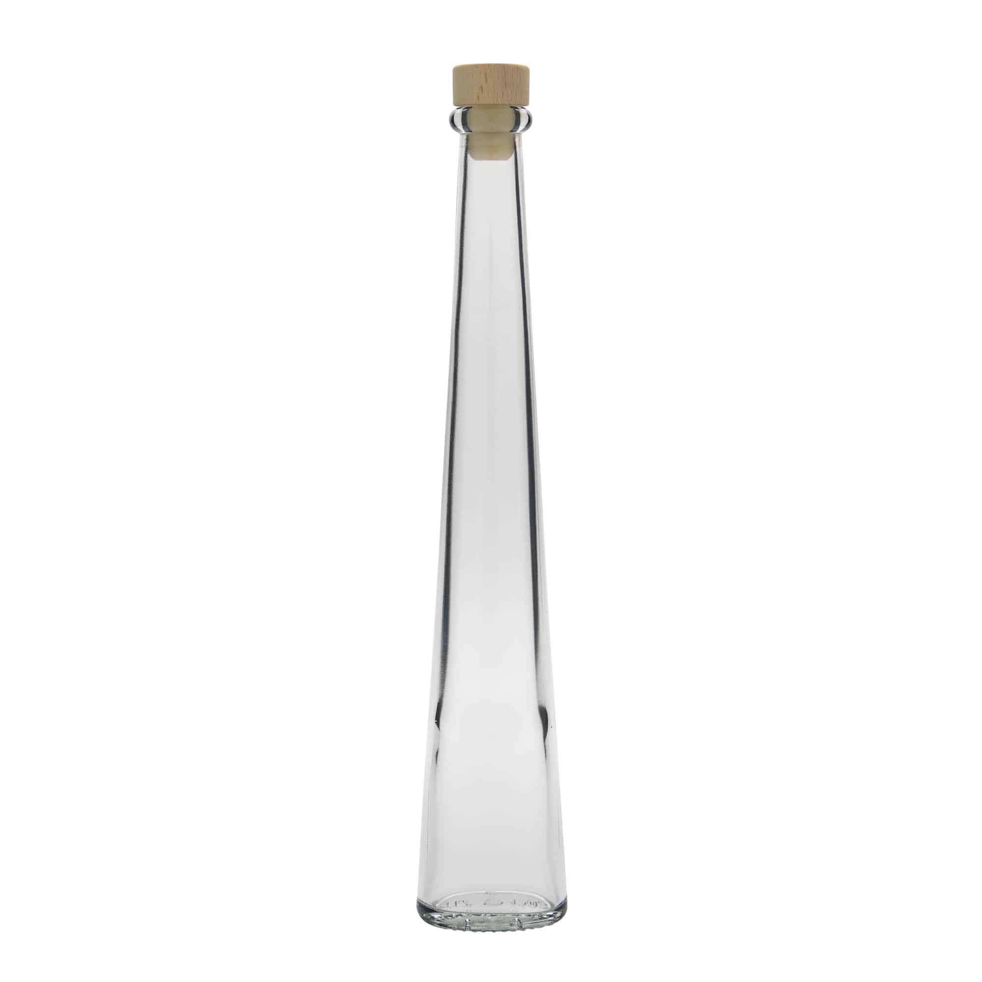 200 ml glassflaske "Dama Ovale", oval, åpning: Kork