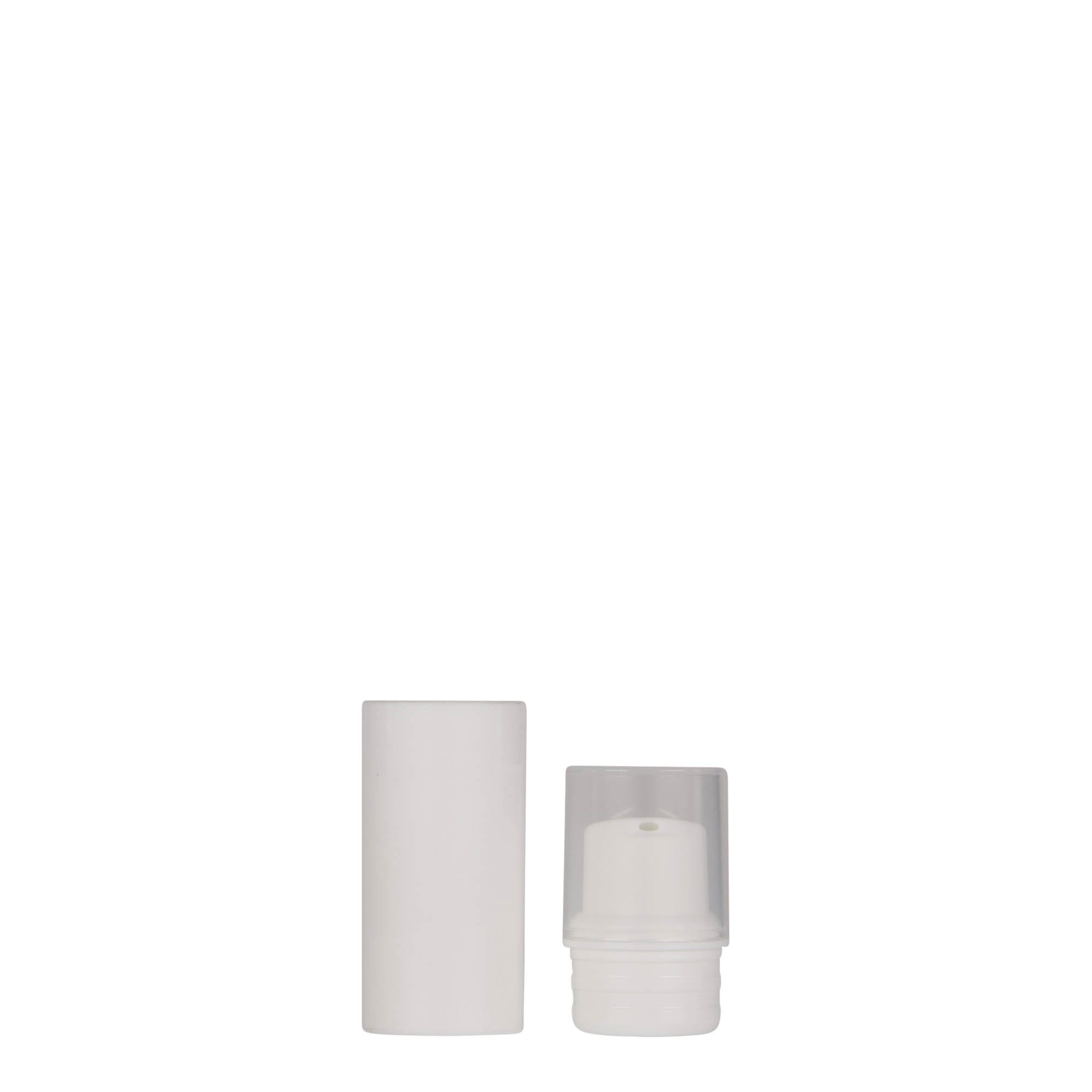 5 ml luftfri dispenser 'Nano', PP-plast, hvit 5 ml luftfri dispenser 'Nano', PP-plast, hvit