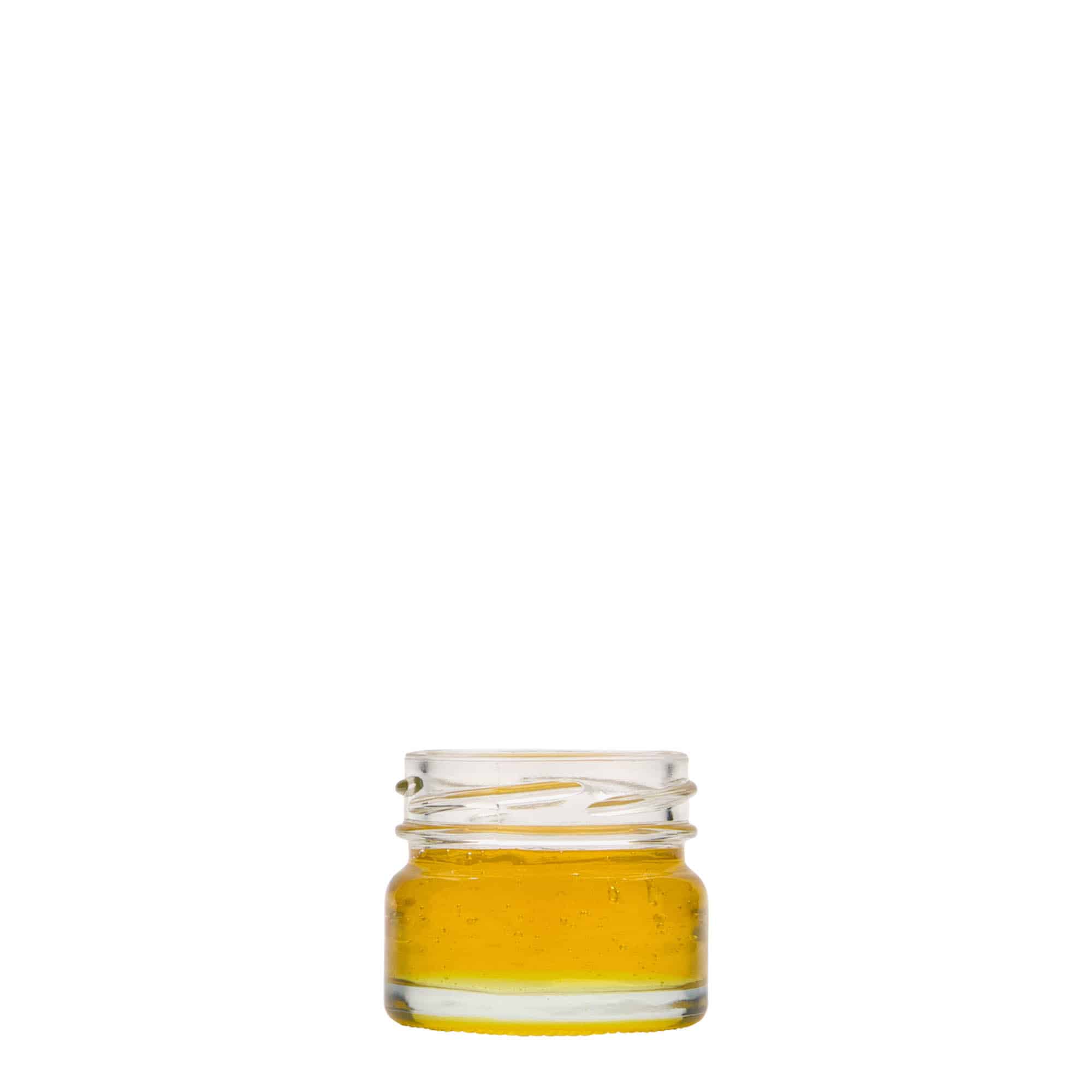 30 ml flatt rundglass, åpning: Twist-Off (TO 43)