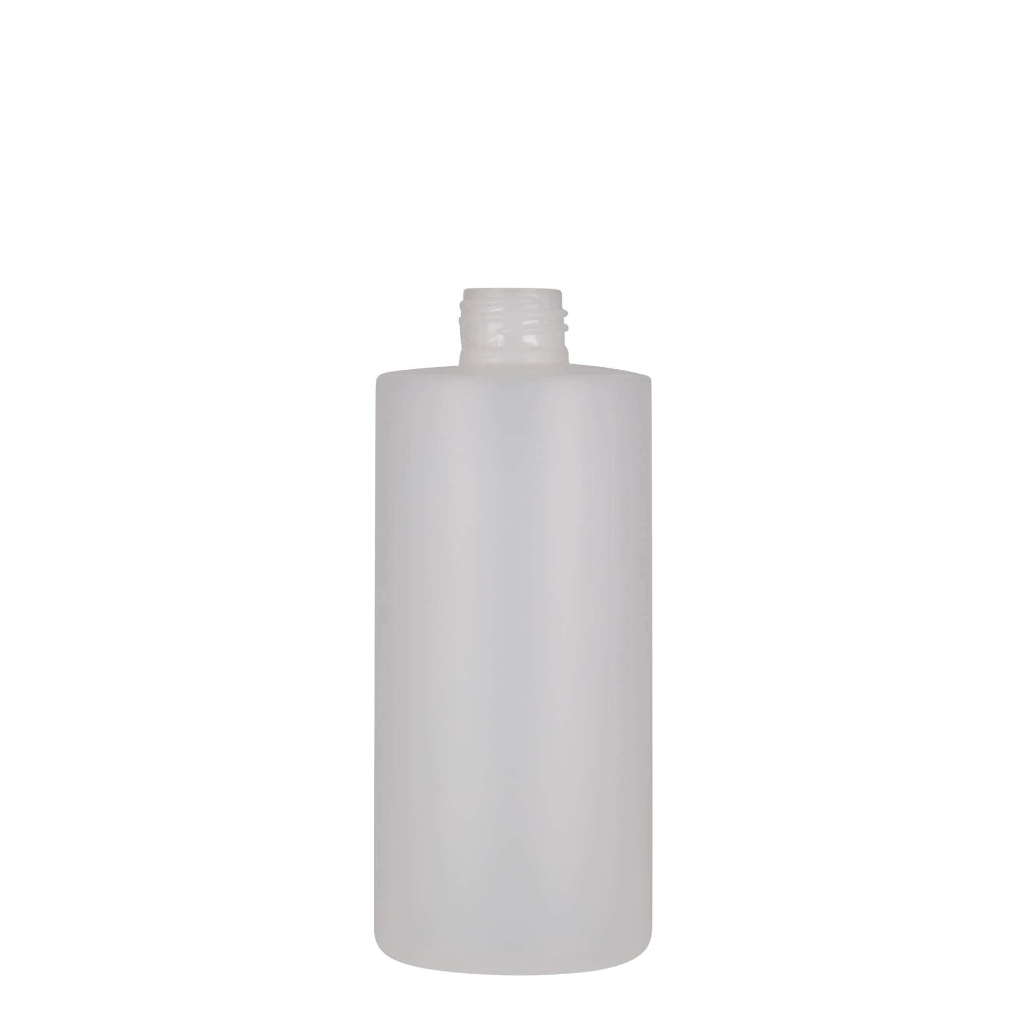300 ml plastflaske "Pipe", HDPE, hvit, åpning: GPI 24/410 300 ml plastflaske "Pipe", HDPE, hvit, åpning: GPI 24/410