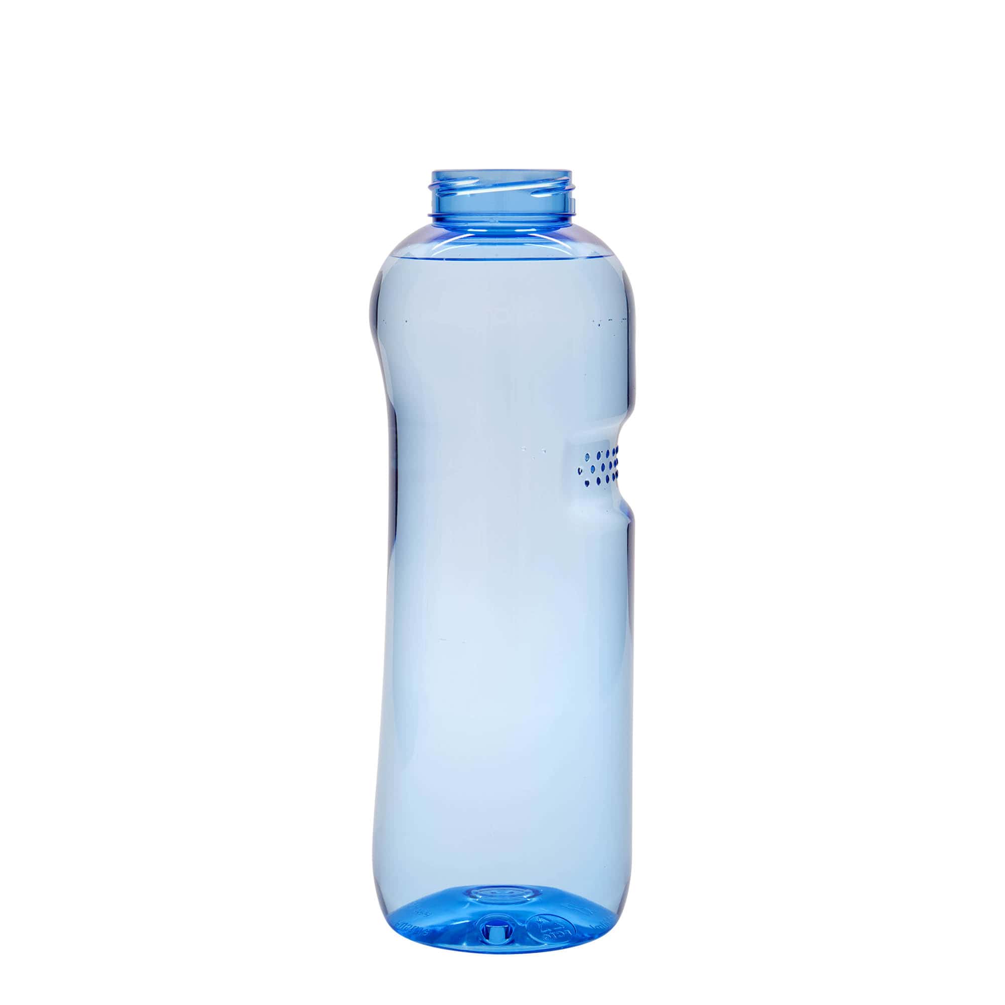 1.000 ml PET-drikkeflaske 'Kavodrink', plast, blå 1.000 ml PET-drikkeflaske 'Kavodrink', plast, blå