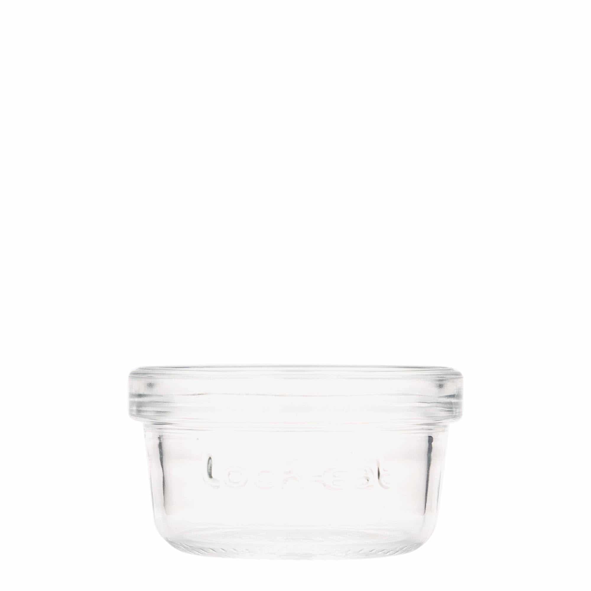 80 ml trådspenneglass 'Lock-Eat', åpning: trådspennelokk