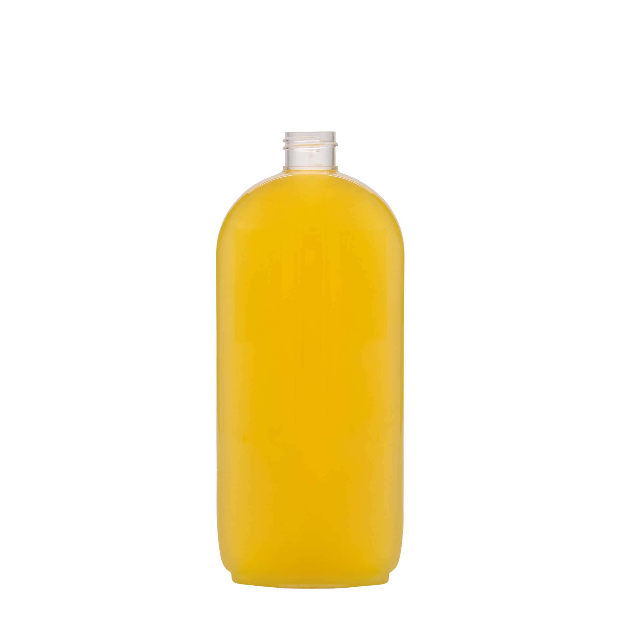500 ml PET-flaske "Iris", oval, plast, åpning: GPI 24/410