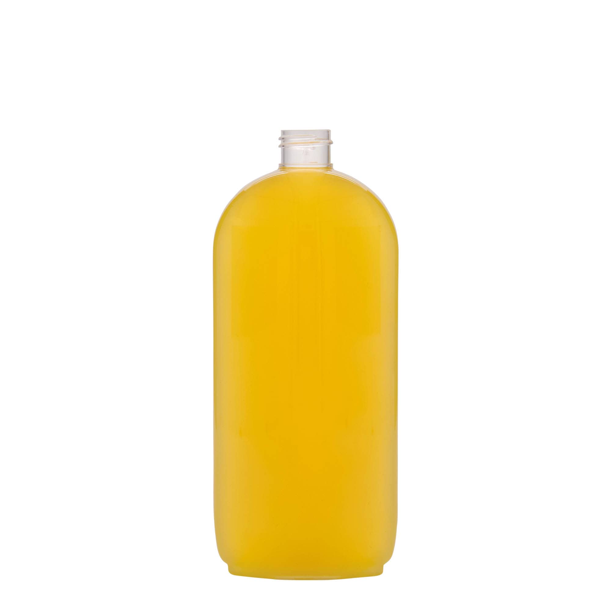 500 ml PET-flaske 'Iris', oval, plast, åpning: 24/410 500 ml PET-flaske 'Iris', oval, plast, åpning: 24/410