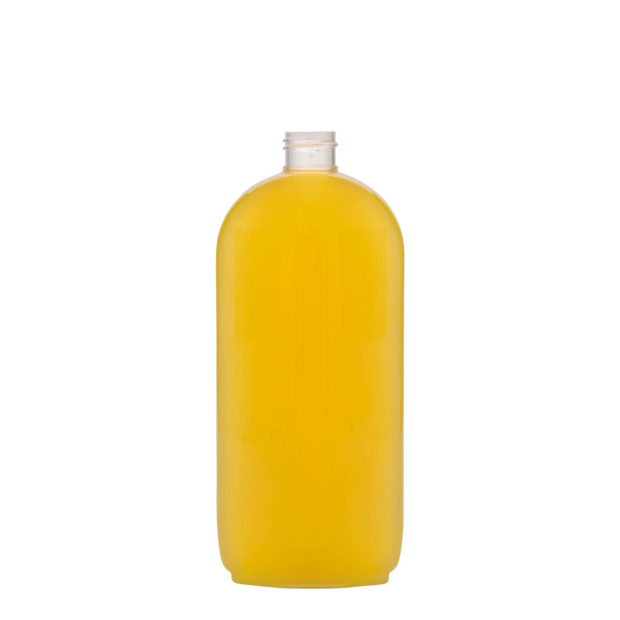500 ml PET-flaske 'Iris', oval, plast, åpning: 24/410