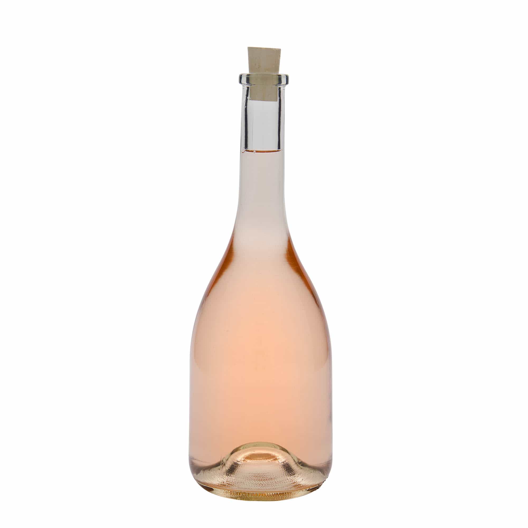 750 ml glassflaske 'Rustica', åpning: kork