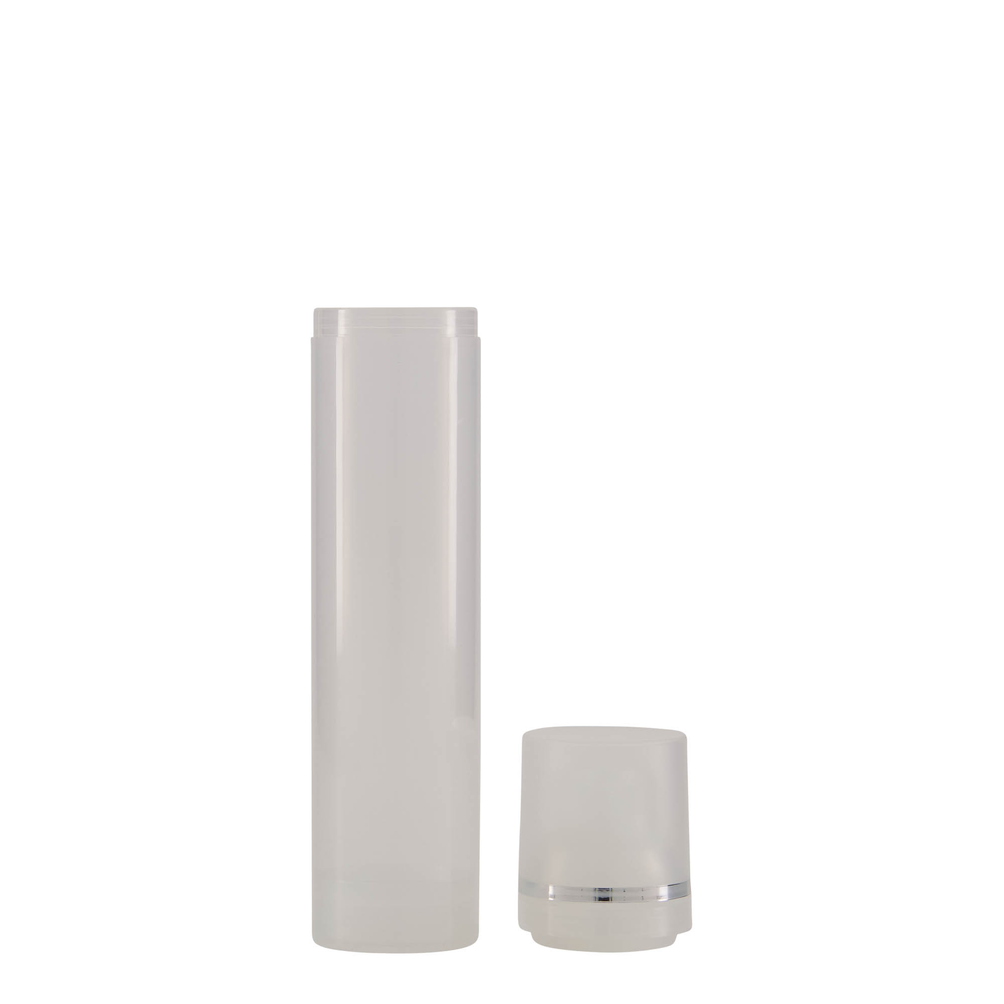 100 ml luftfri dispenser 'Mezzo', PP-plast, natur 100 ml luftfri dispenser 'Mezzo', PP-plast, natur
