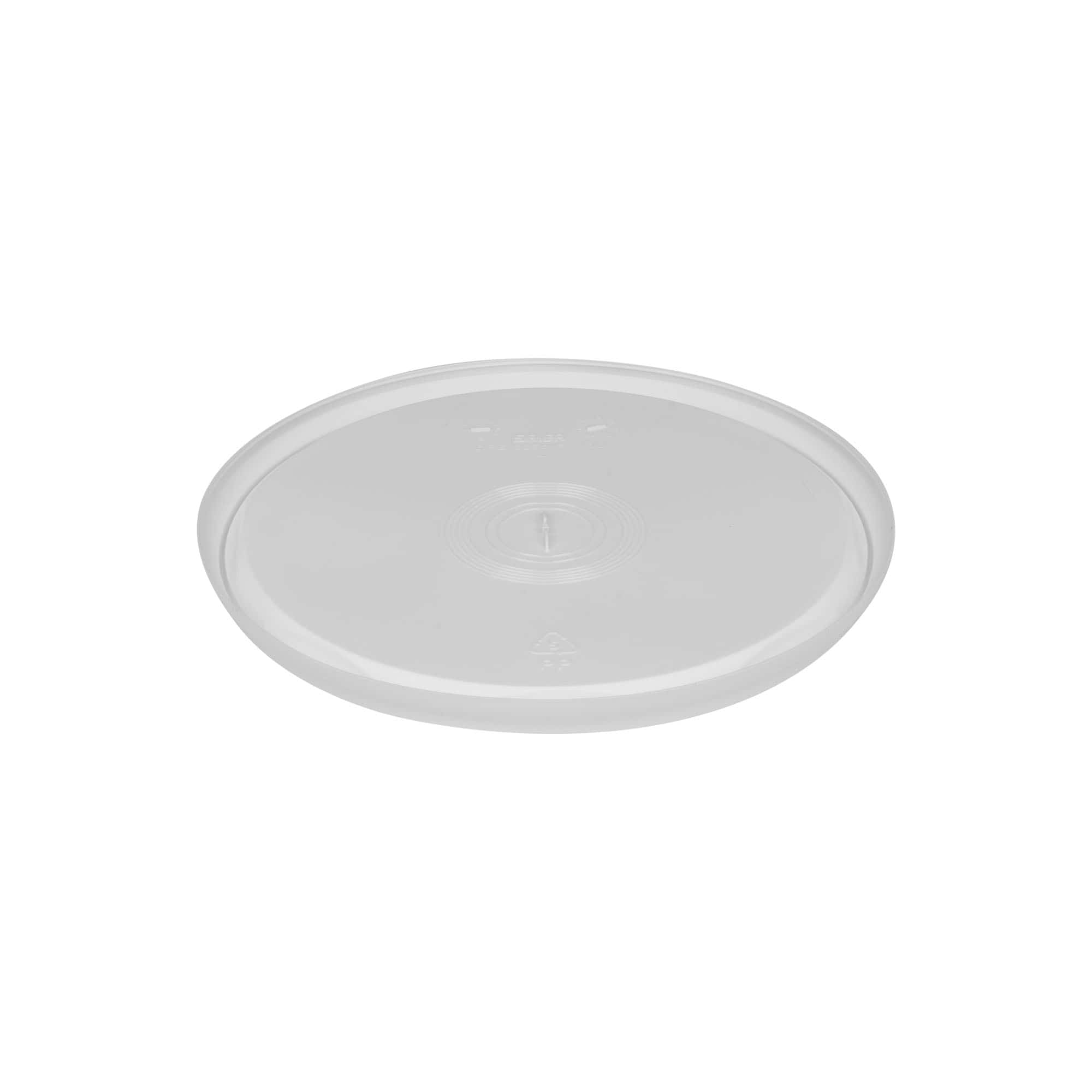 Lokk for 2,5 l bøtte, PP-plast, hvit