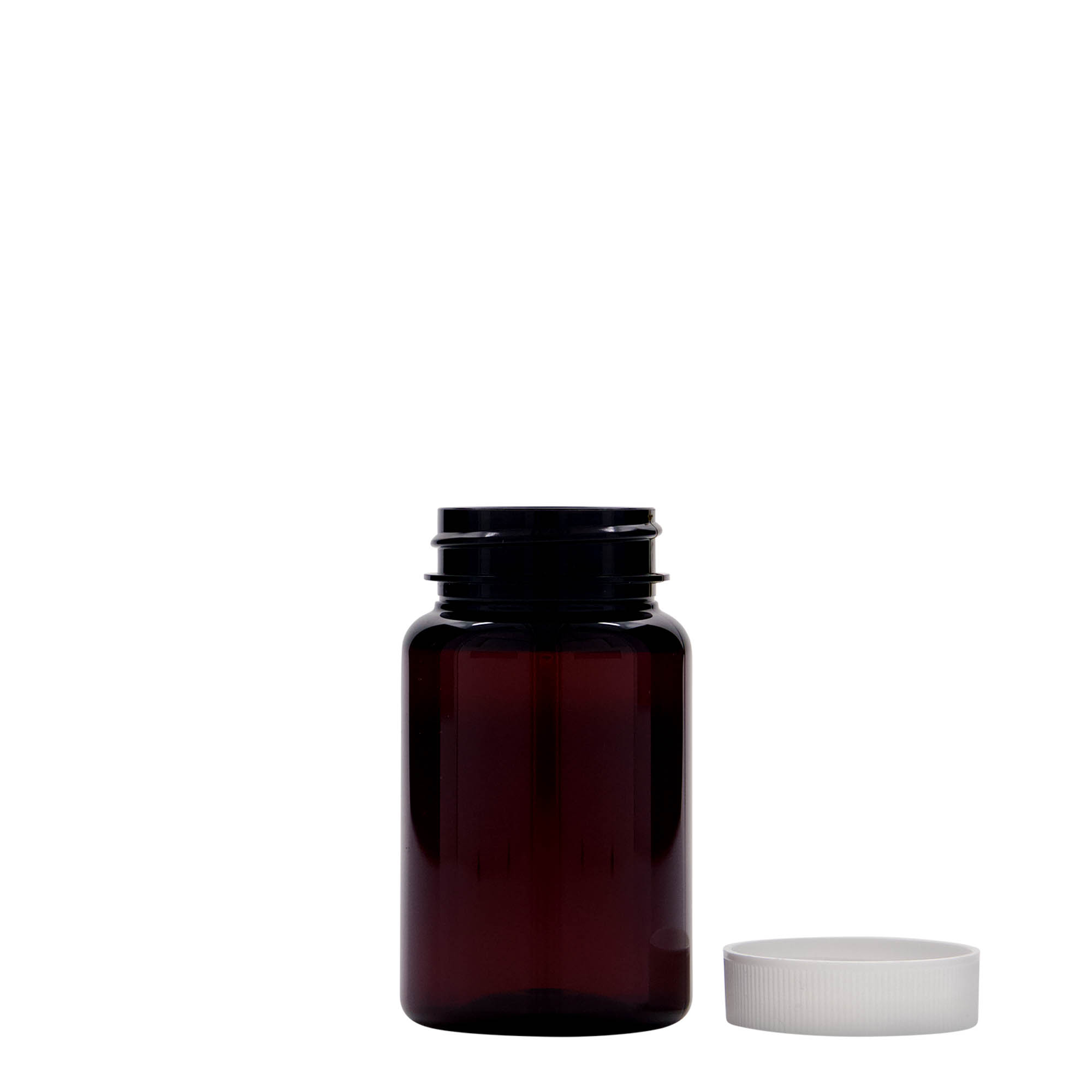 75 ml PET-beholder, plast, brun, åpning: 38/400 75 ml PET-beholder, plast, brun, åpning: 38/400