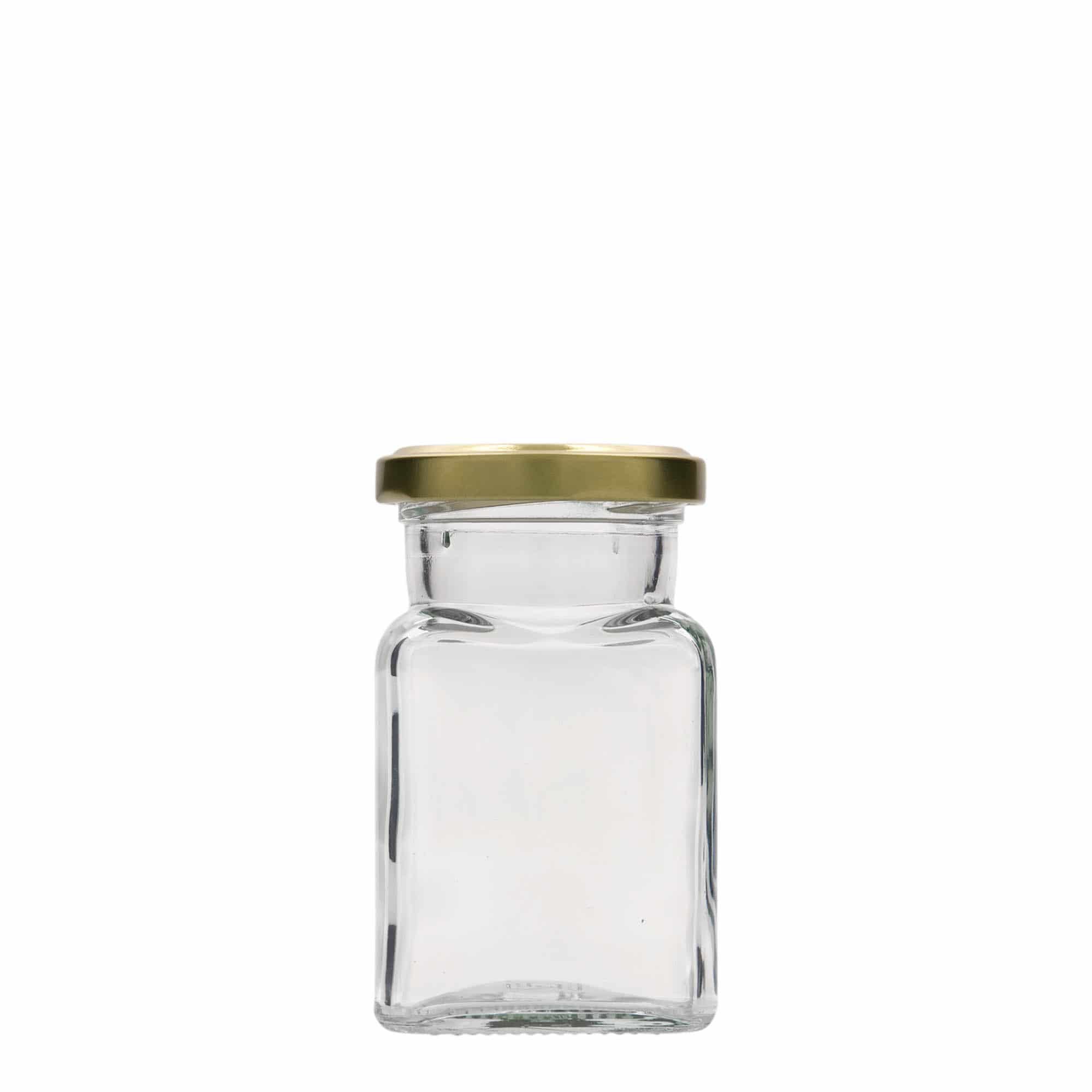 150 ml firkantglass, åpning: Twist-Off (TO 53)