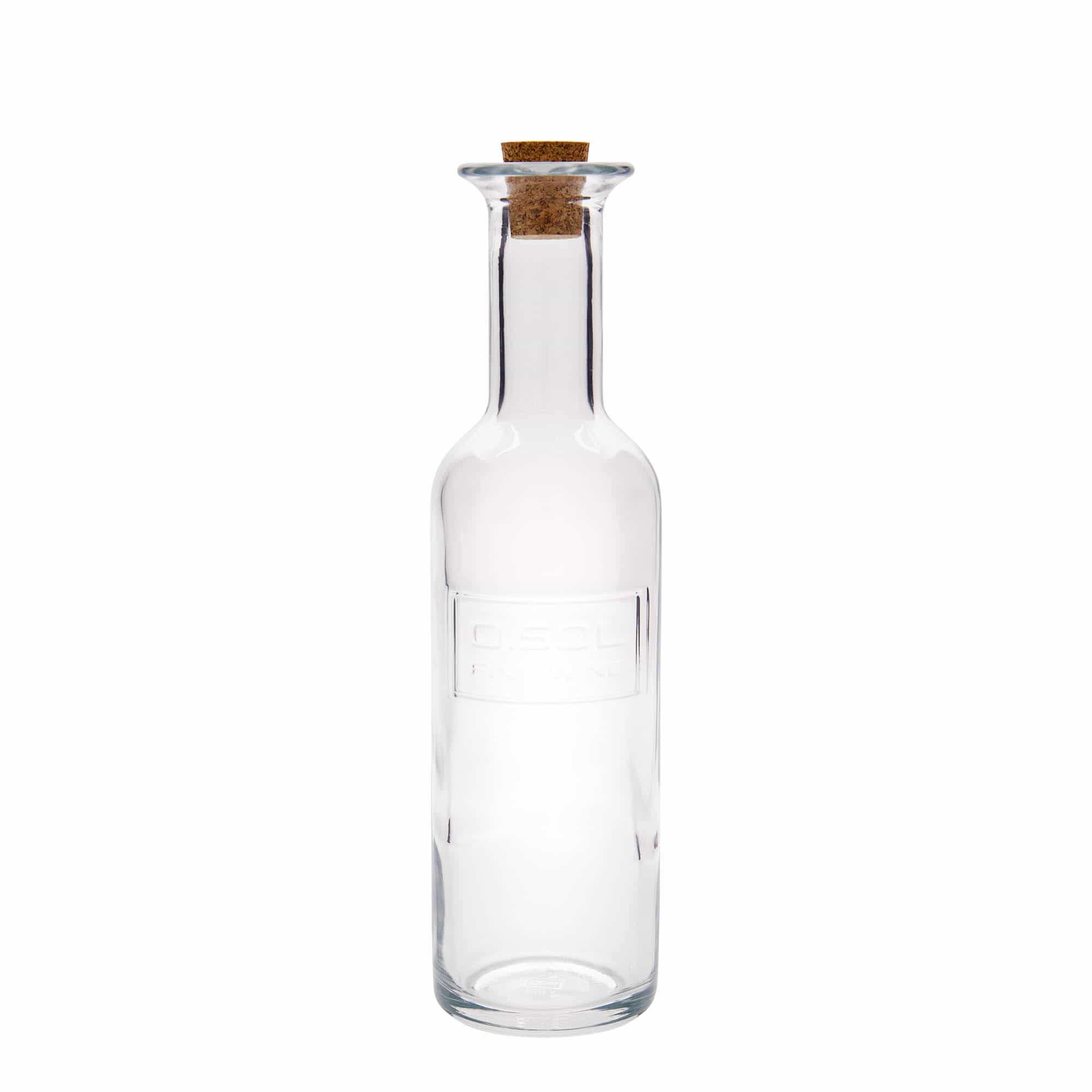 500 ml glassflaske 'Optima Fine Wine', åpning: kork
