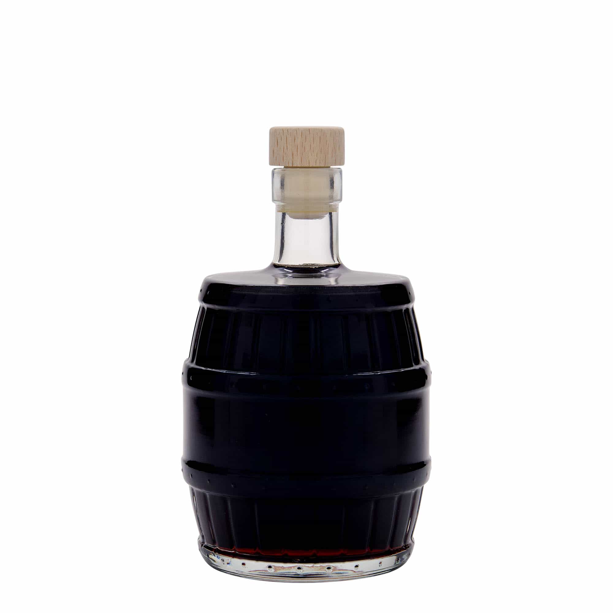 500 ml glassflaske "Fass", åpning: Kork