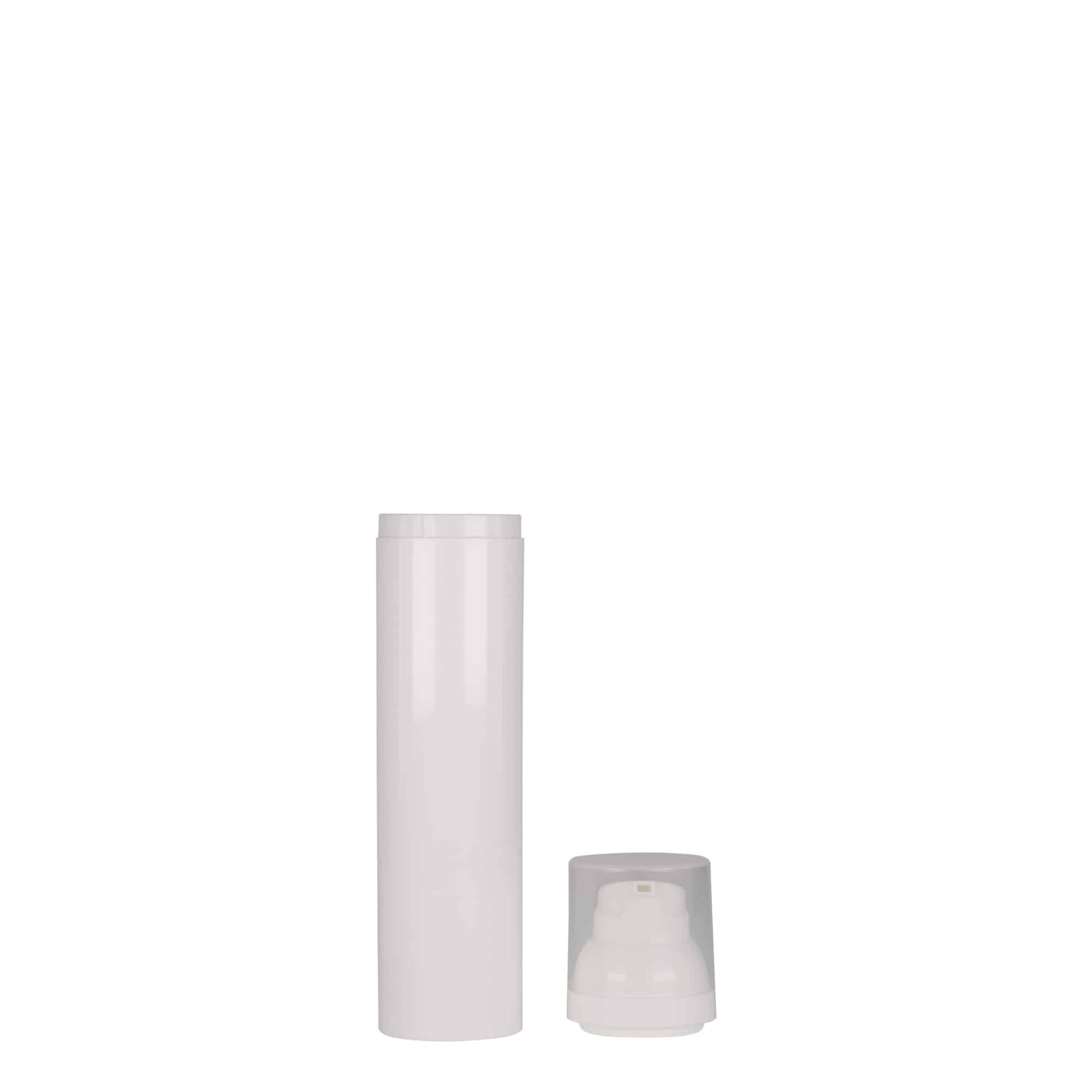 100 ml luftfri dispenser 'Mezzo', PP-plast, hvit