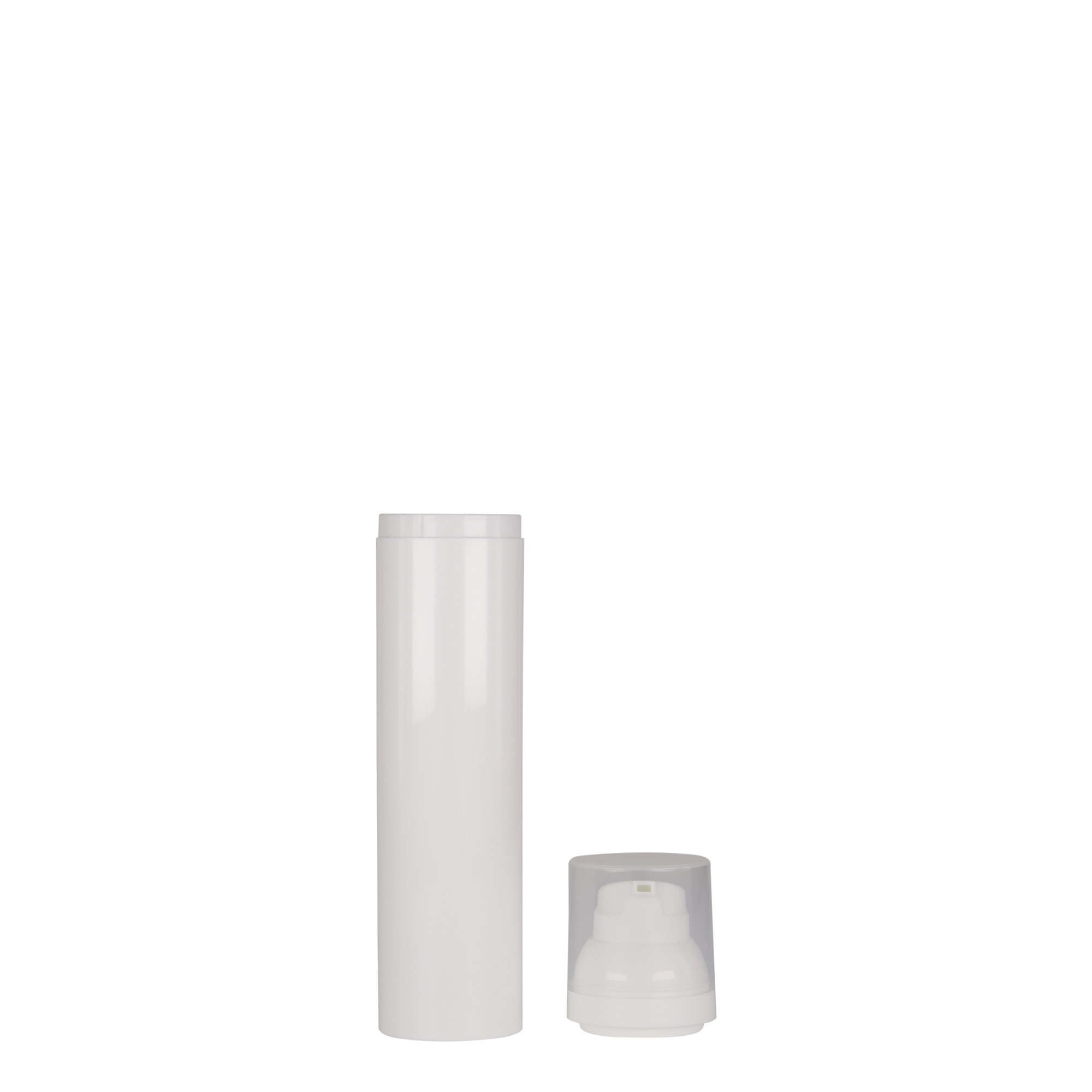 100 ml luftfri dispenser 'Mezzo', PP-plast, hvit 100 ml luftfri dispenser 'Mezzo', PP-plast, hvit