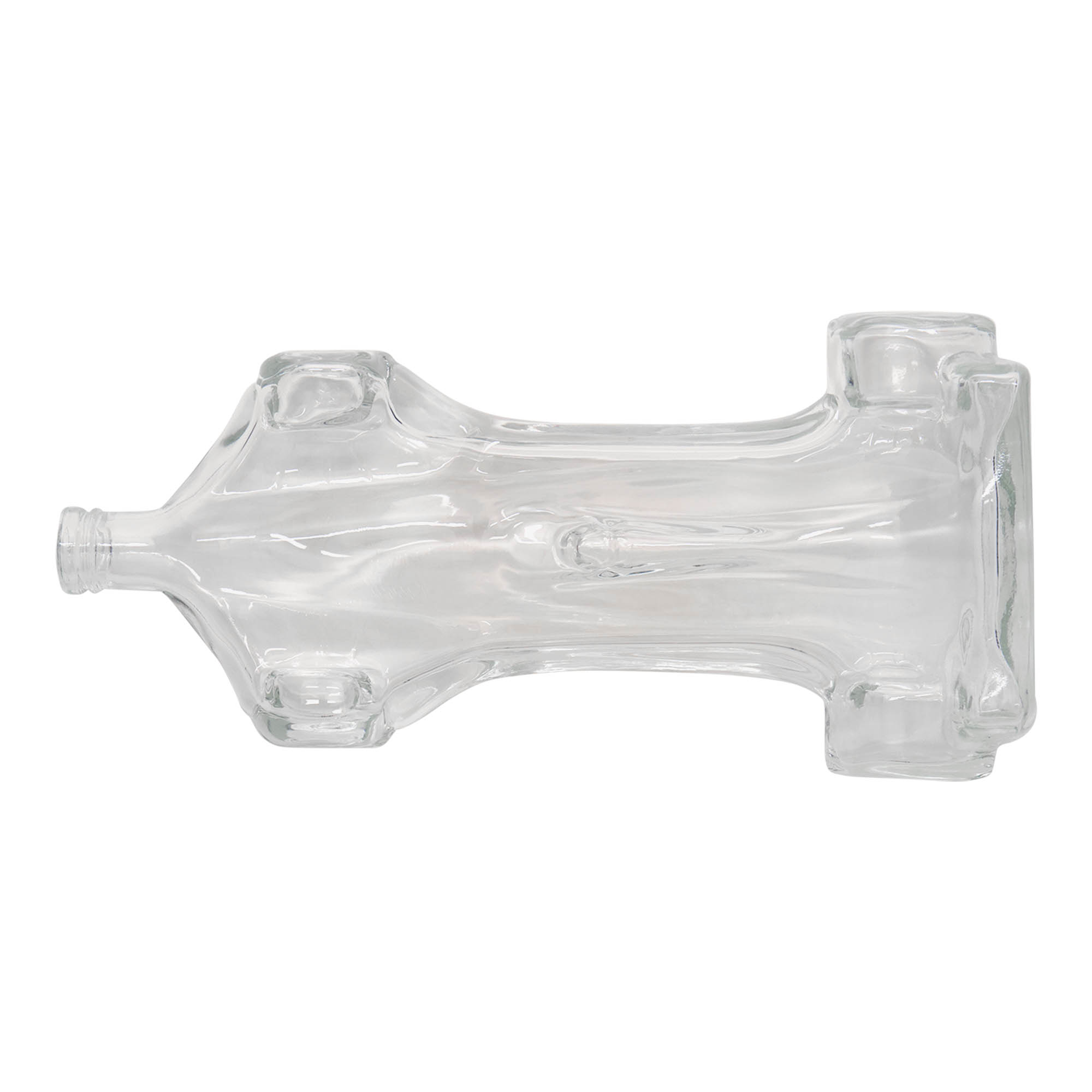 200 ml glassflaske 'Racerbilsmodell', åpning: kork