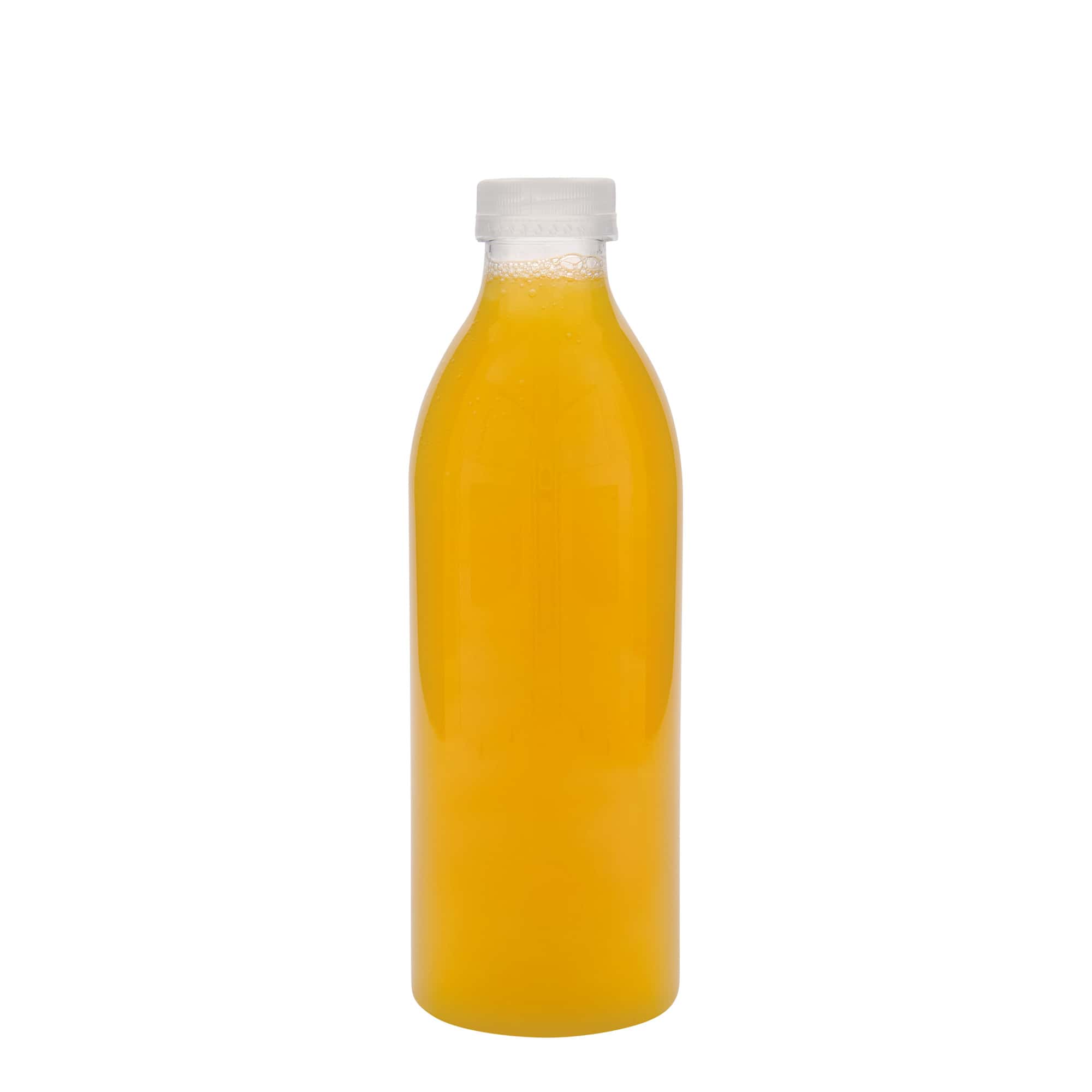 1.000 ml PET-flaske standard, plast, åpning: 38 mm