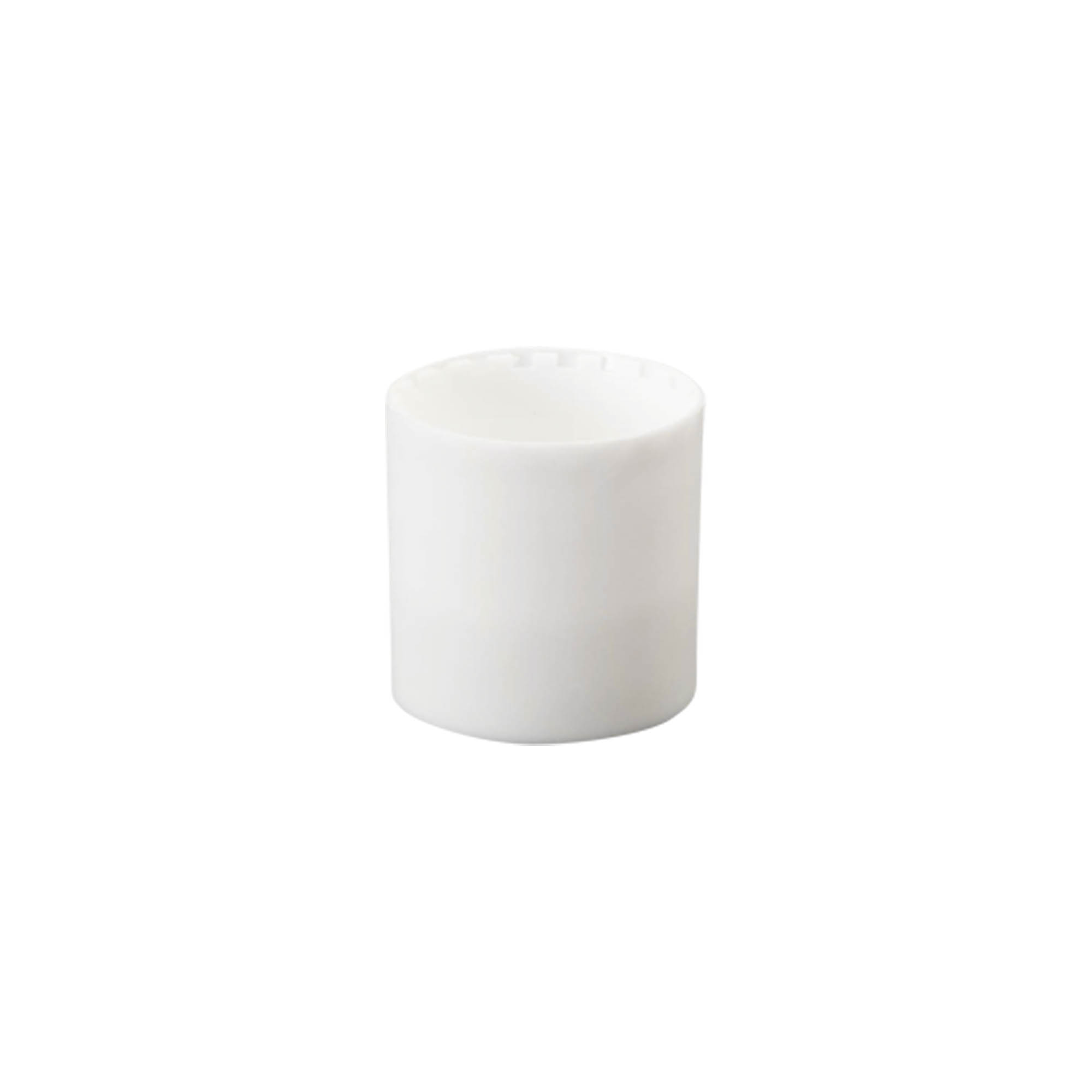Skrukork Disc Top, PP-plast, hvit, for åpning: 24/410