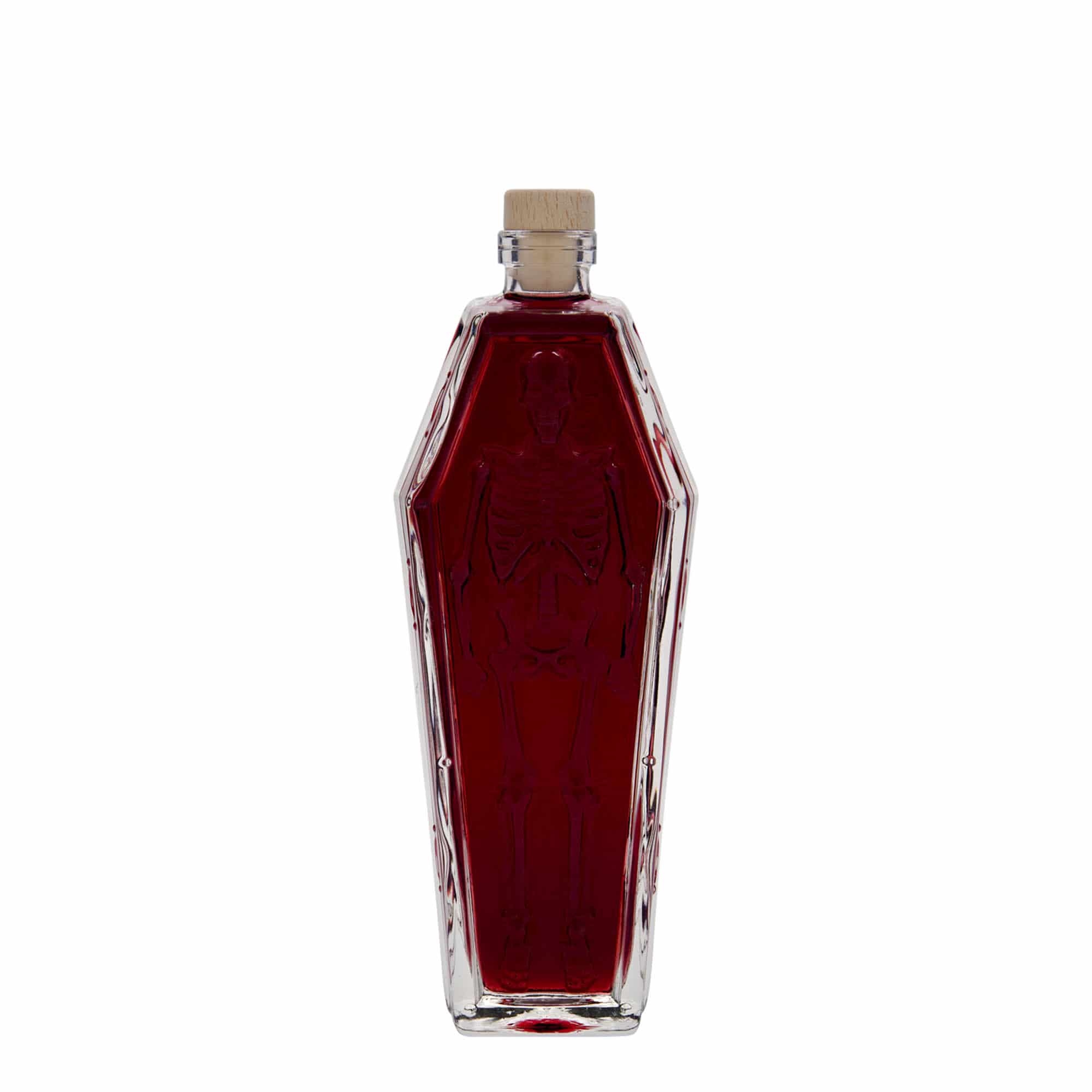 200 ml glassflaske "Sarg", åpning: Kork