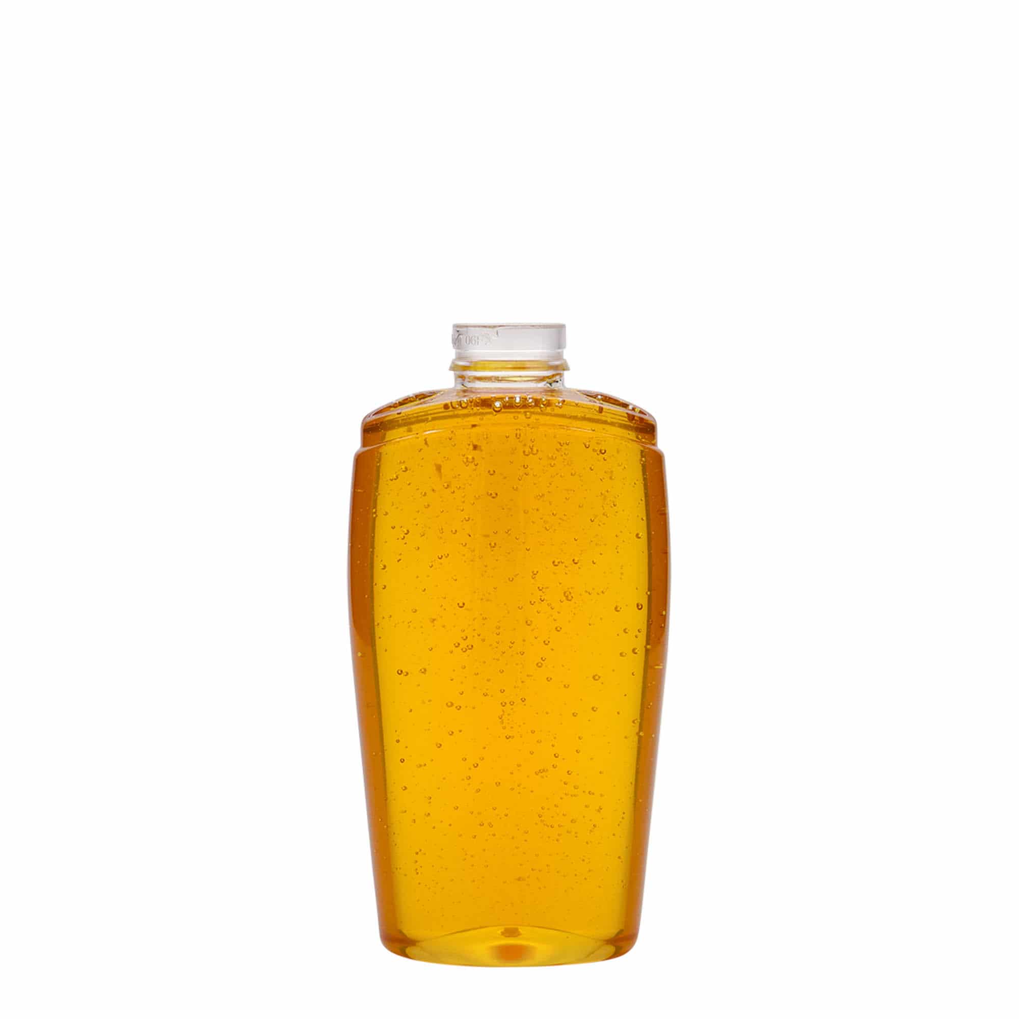 200 ml PET-flaske "Squeeze", oval, plast