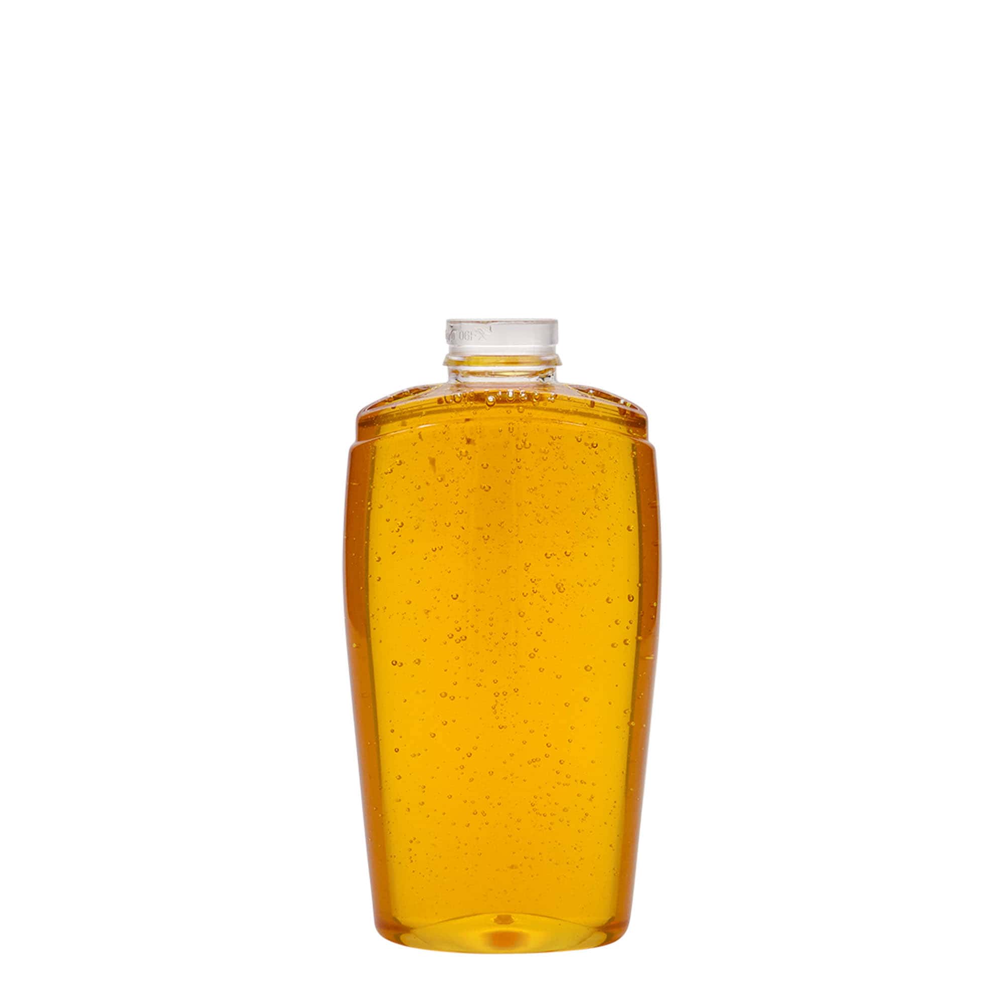 200 ml PET-flaske 'Squeeze', oval, plast