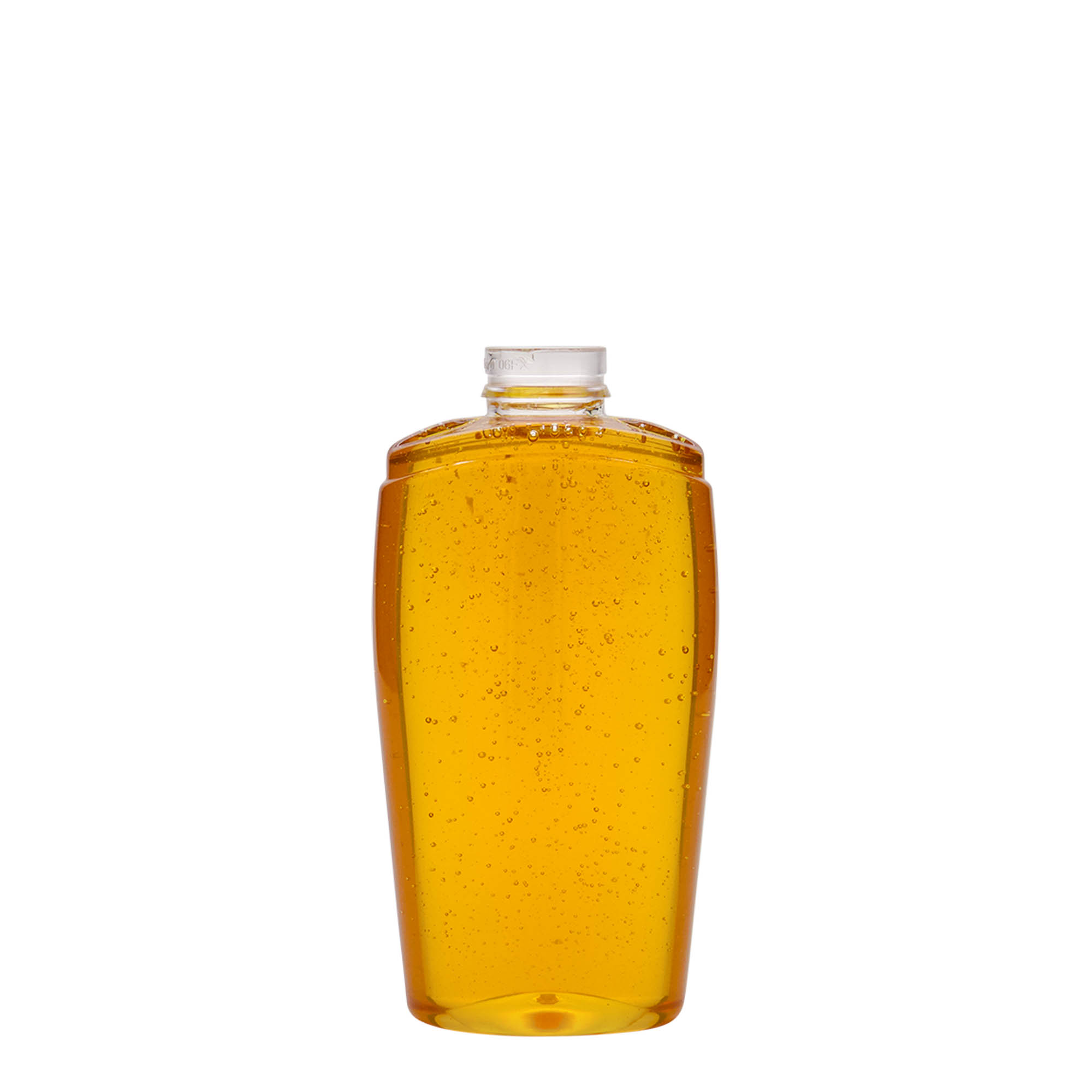 200 ml PET-flaske 'Squeeze', oval, plast
