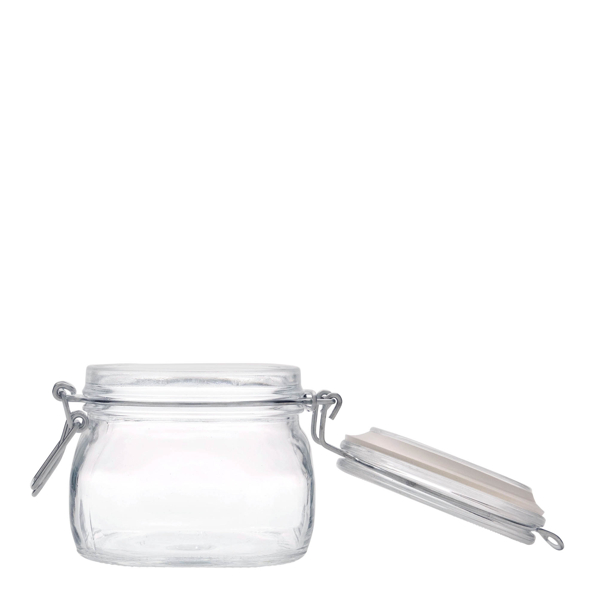 500 ml trådspenneglass 'Fido', firkantet, åpning: trådspenne-lukking 500 ml trådspenneglass 'Fido', firkantet, åpning: trådspenne-lukking