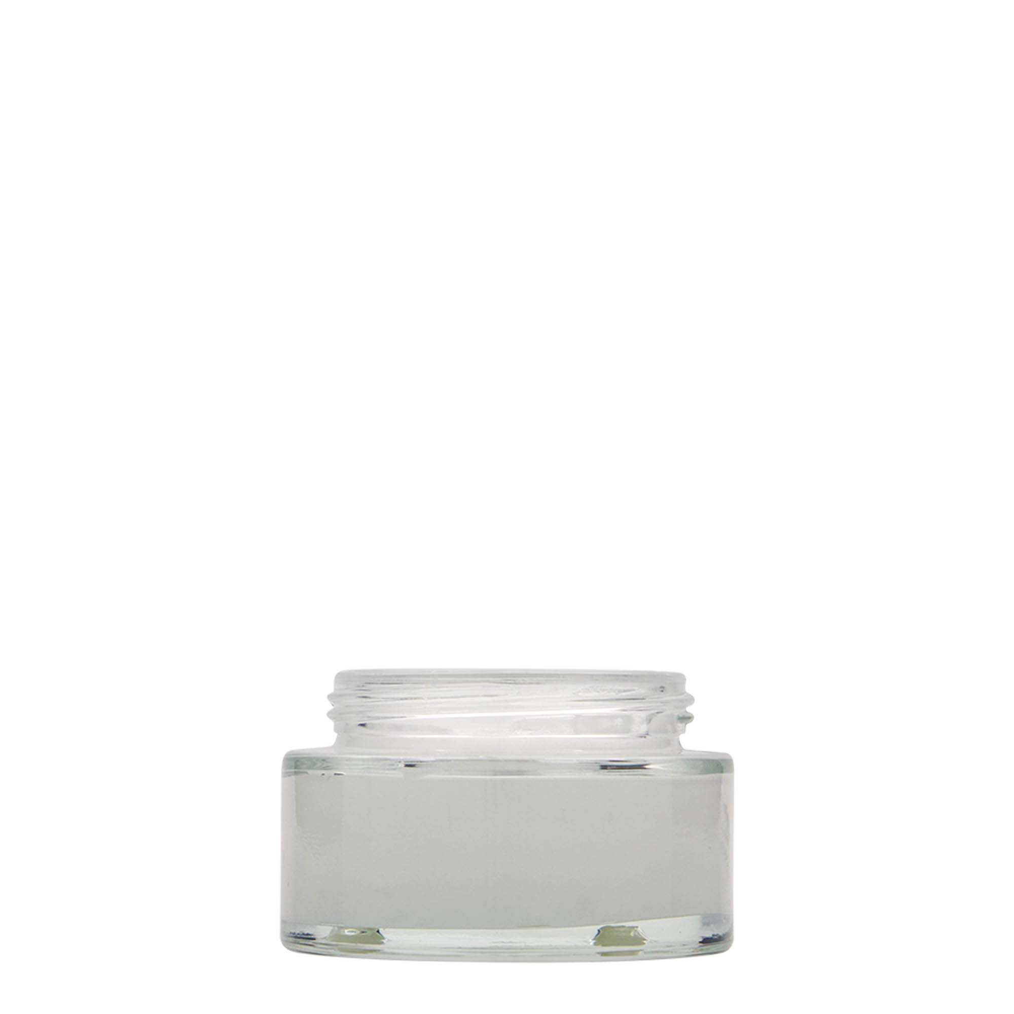 50 ml krukke 'Clear Edition', glass, åpning: skrukork