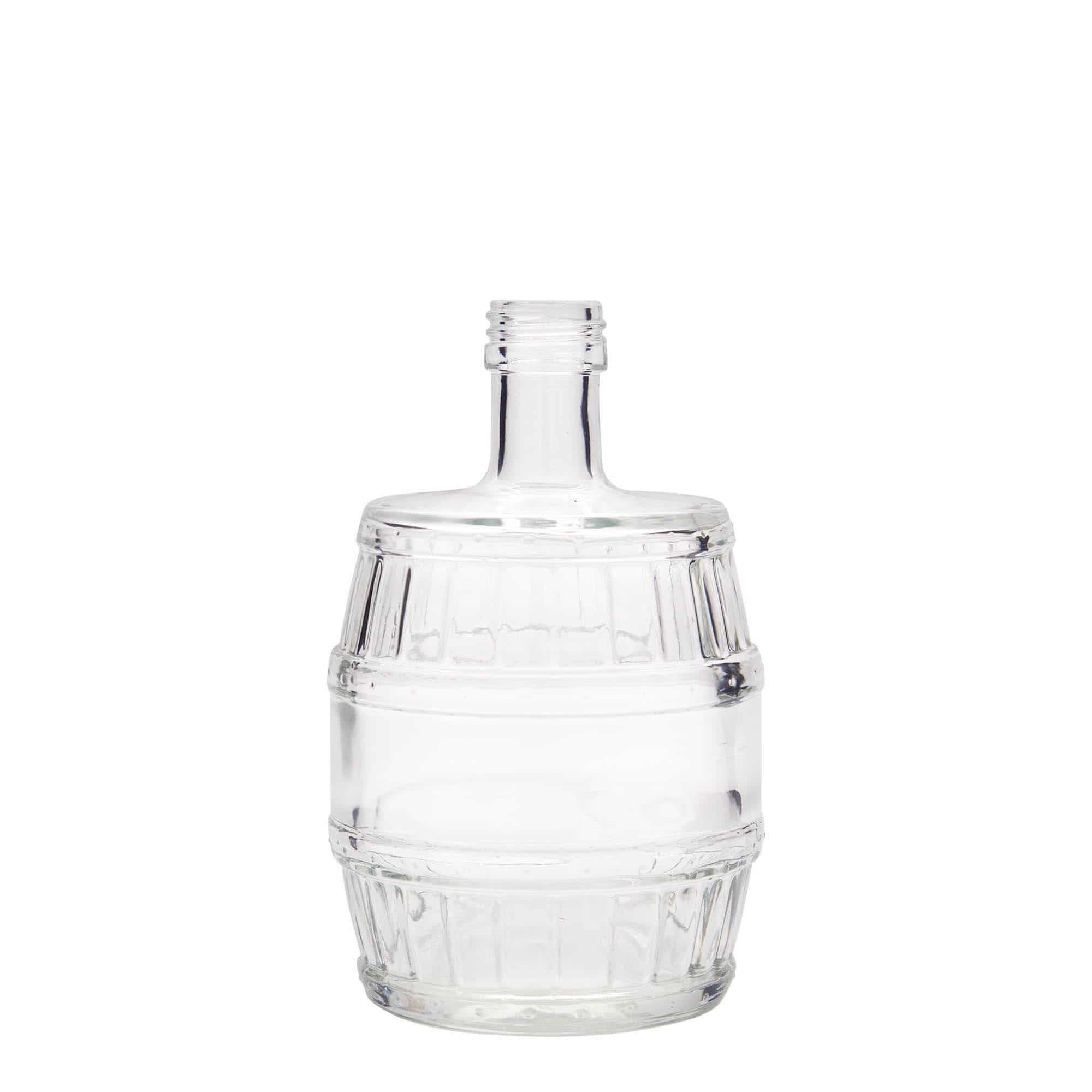 500 ml glassflaske "Fass", åpning: PP 28 500 ml glassflaske "Fass", åpning: PP 28