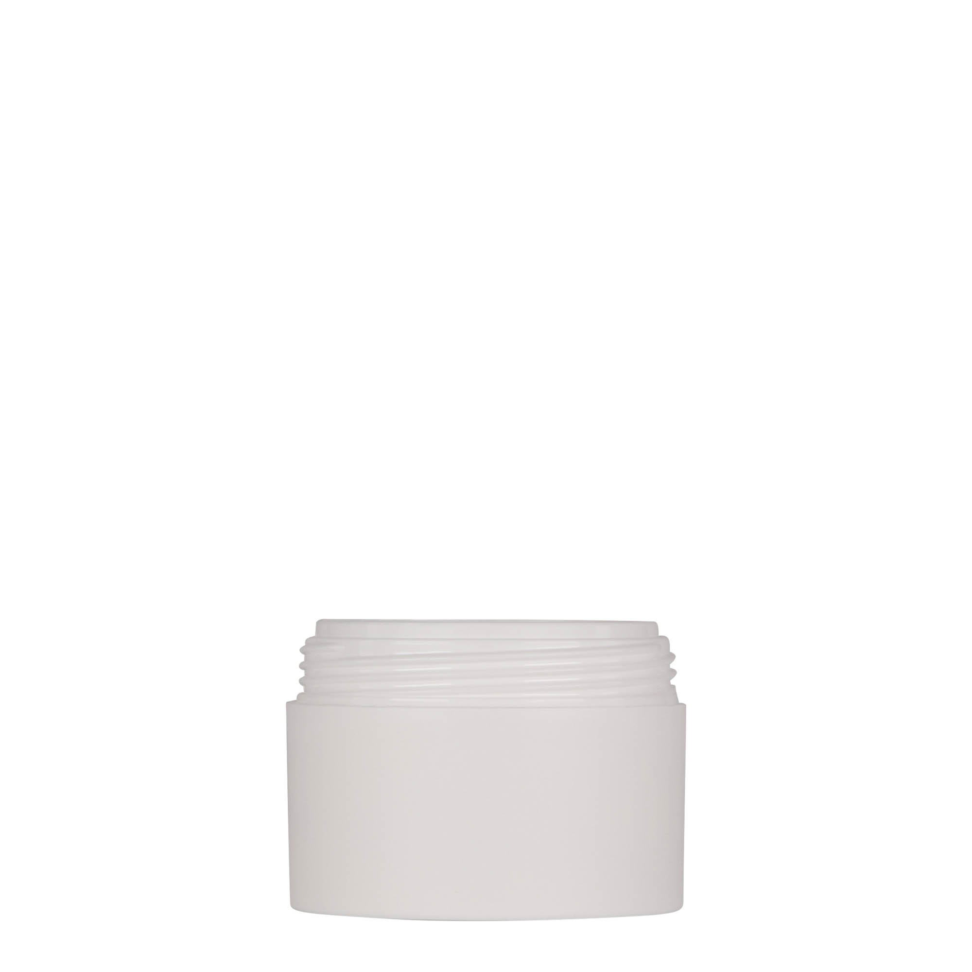 50 ml plastboks 'Antonella', PP, hvit, åpning: skrukork 50 ml plastboks 'Antonella', PP, hvit, åpning: skrukork