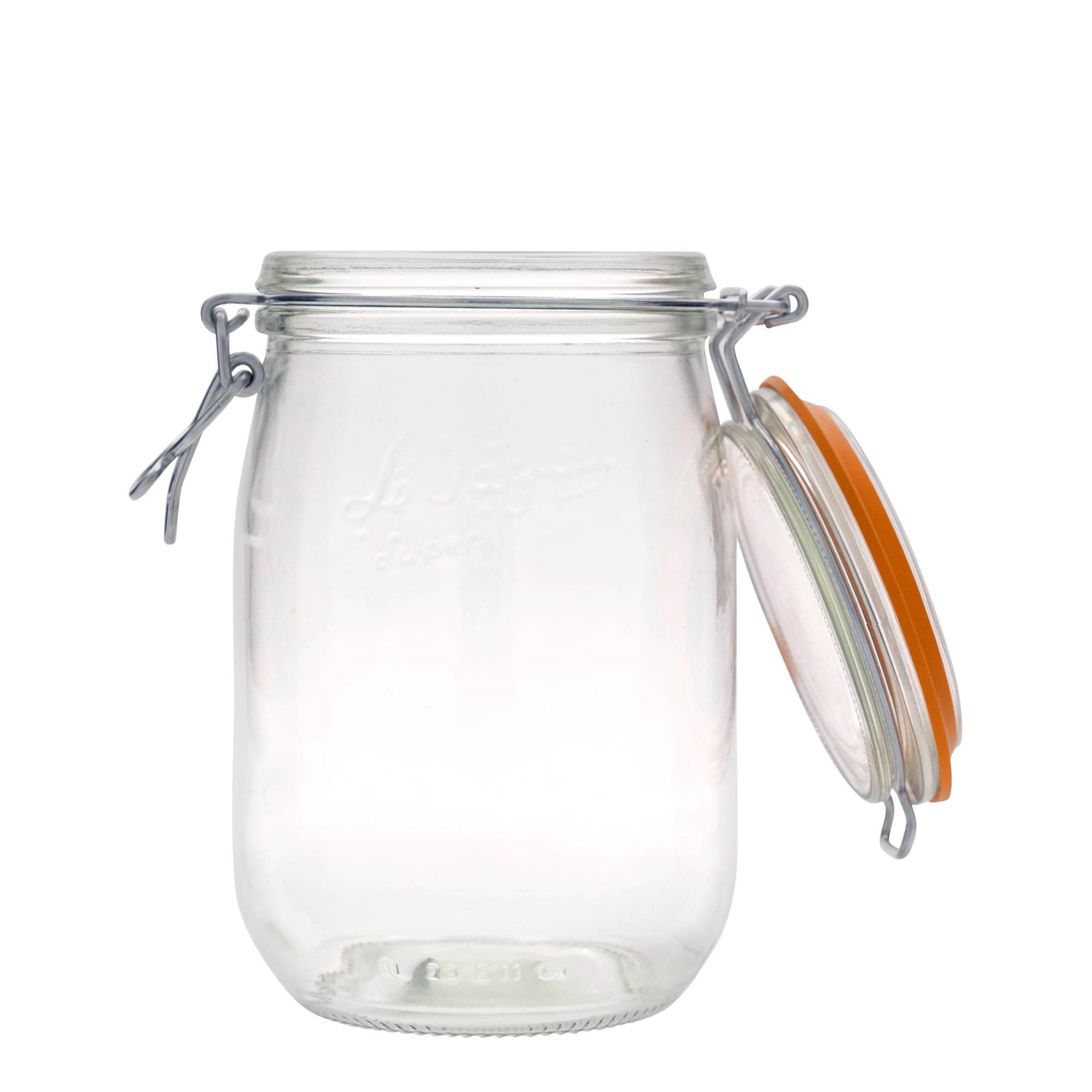 1.000 ml trådspenneglass 'Le Parfait Super Bocal', åpning: trådspenne-lukking