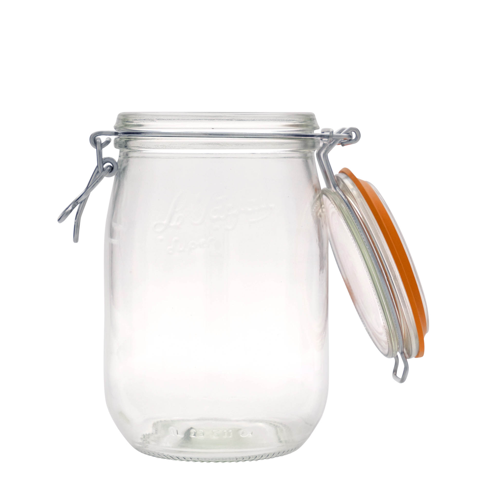 1.000 ml trådspenneglass 'Le Parfait Super Bocal', åpning: trådspenne-lukking