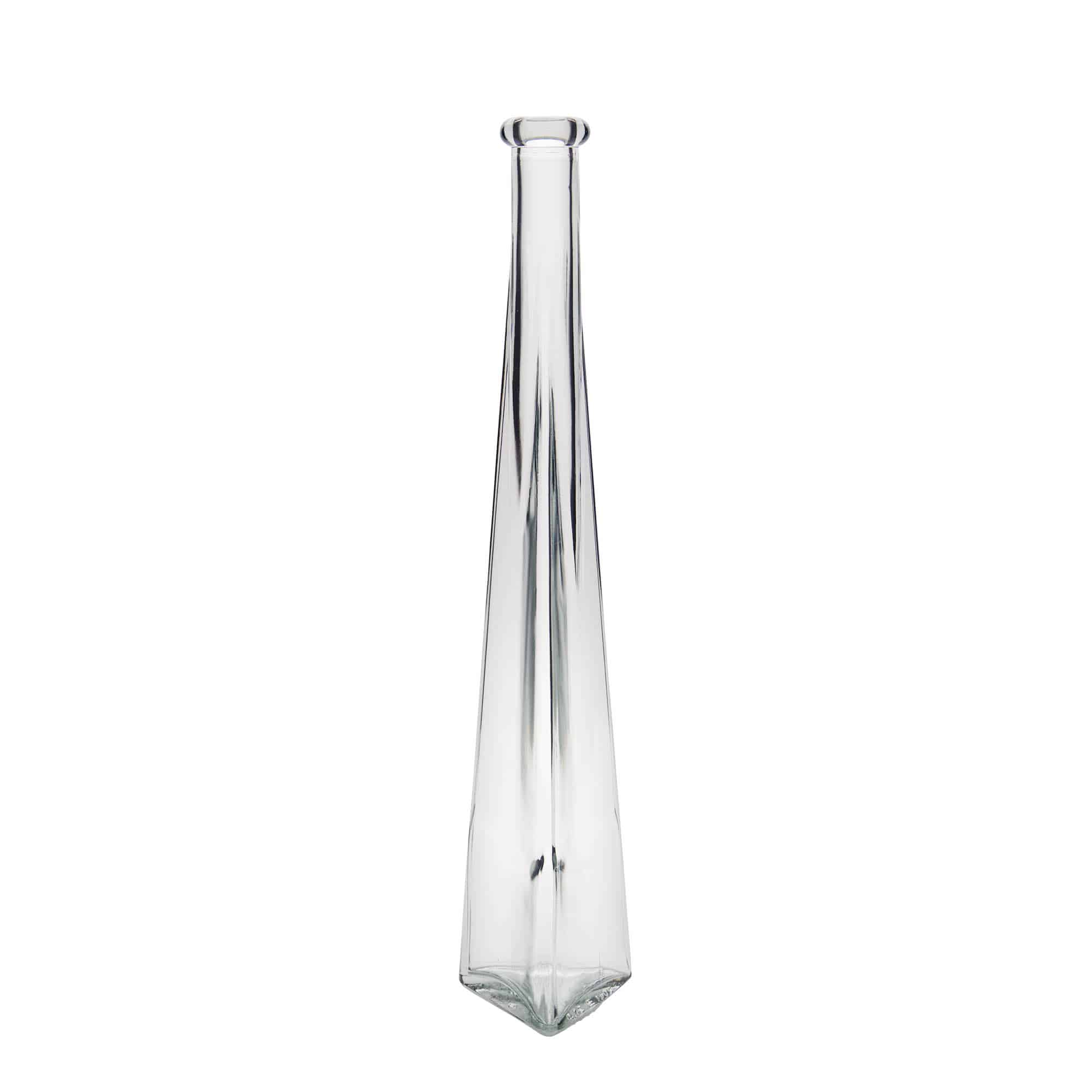 200 ml glassflaske 'Dama Triangolore', trekantet, åpning: kork 200 ml glassflaske 'Dama Triangolore', trekantet, åpning: kork