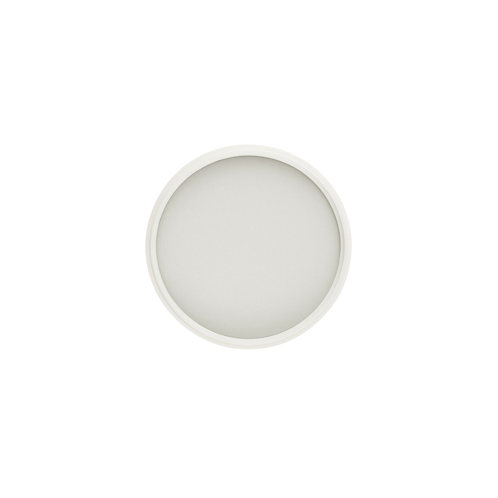 Skrukork for 60 ml 'Brown Line', HPM-plast, hvit