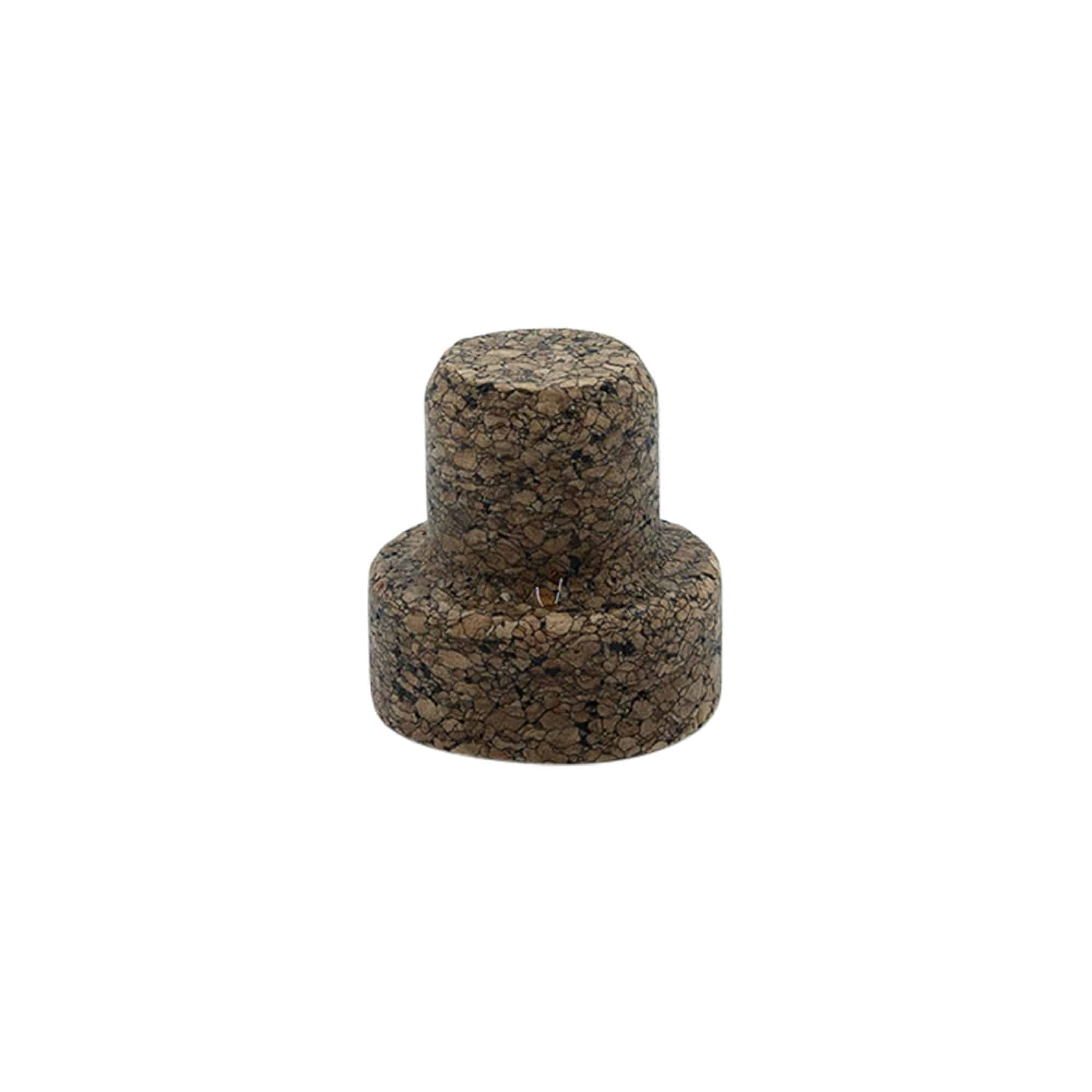 Gripekork 'Sharp' 22,5 mm, Corkcoal, for åpning: Kork