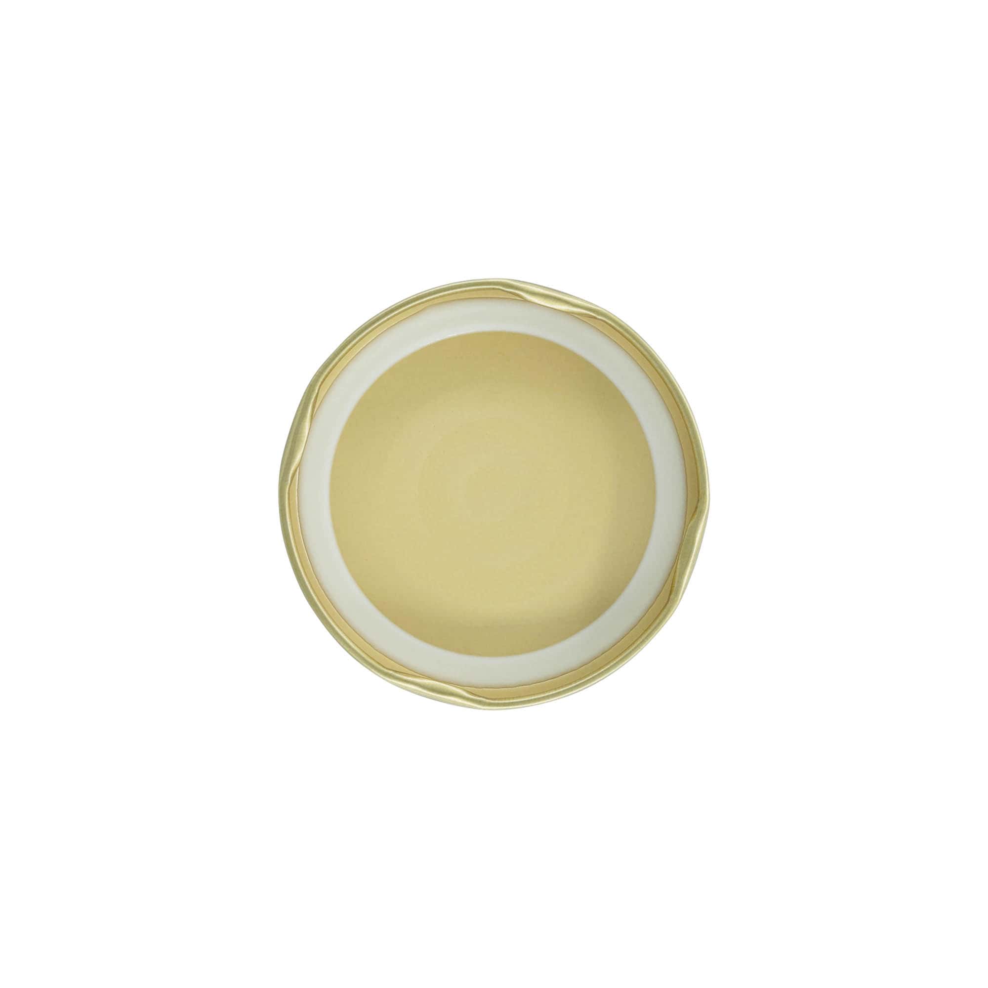 Twist-Off-lokk, blikk, gull, for åpning: TO 66