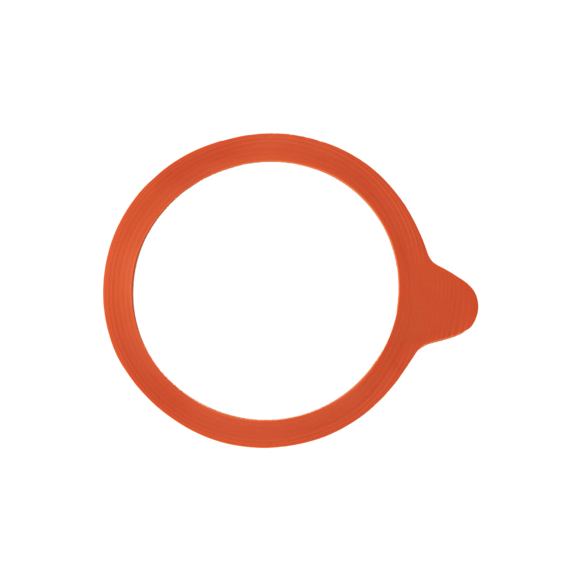 WECK-kokering RR80, rød, åpning: Rundkant