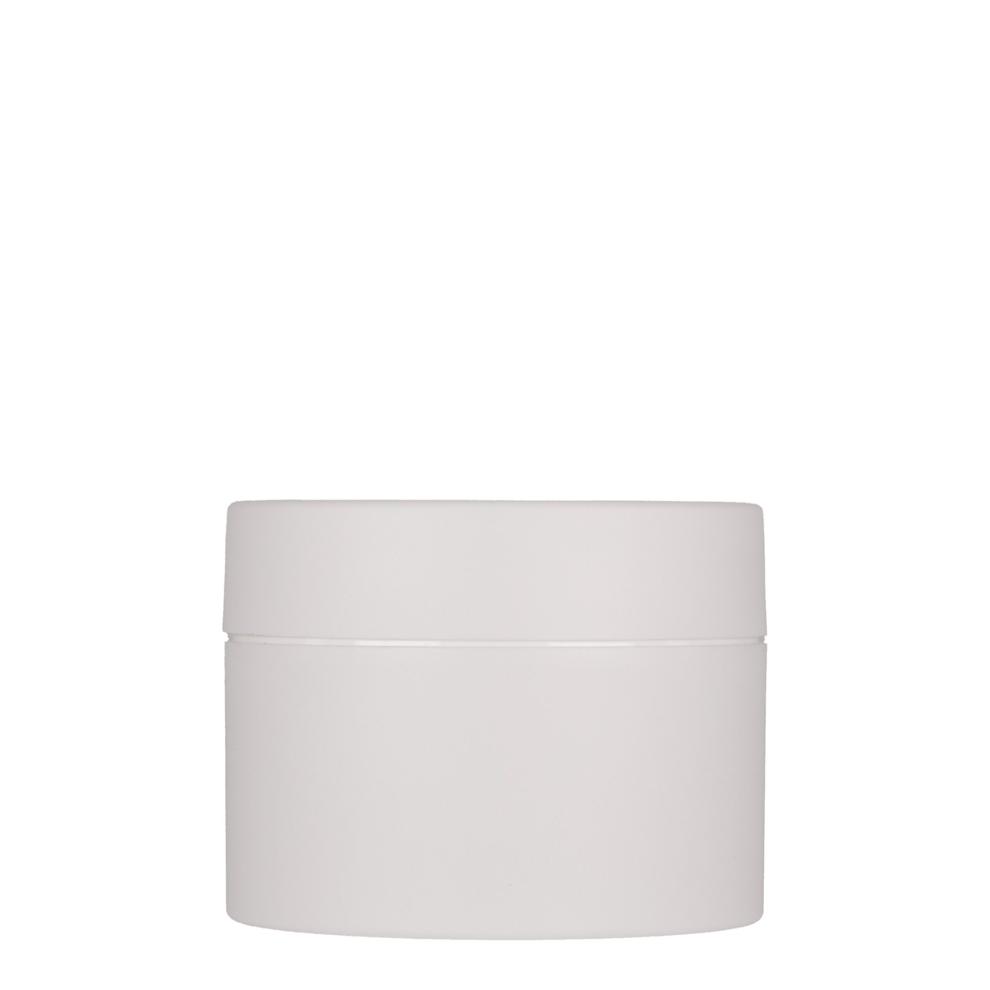200 ml plastboks "Antonella", PP, hvit, åpning: Skrulokk