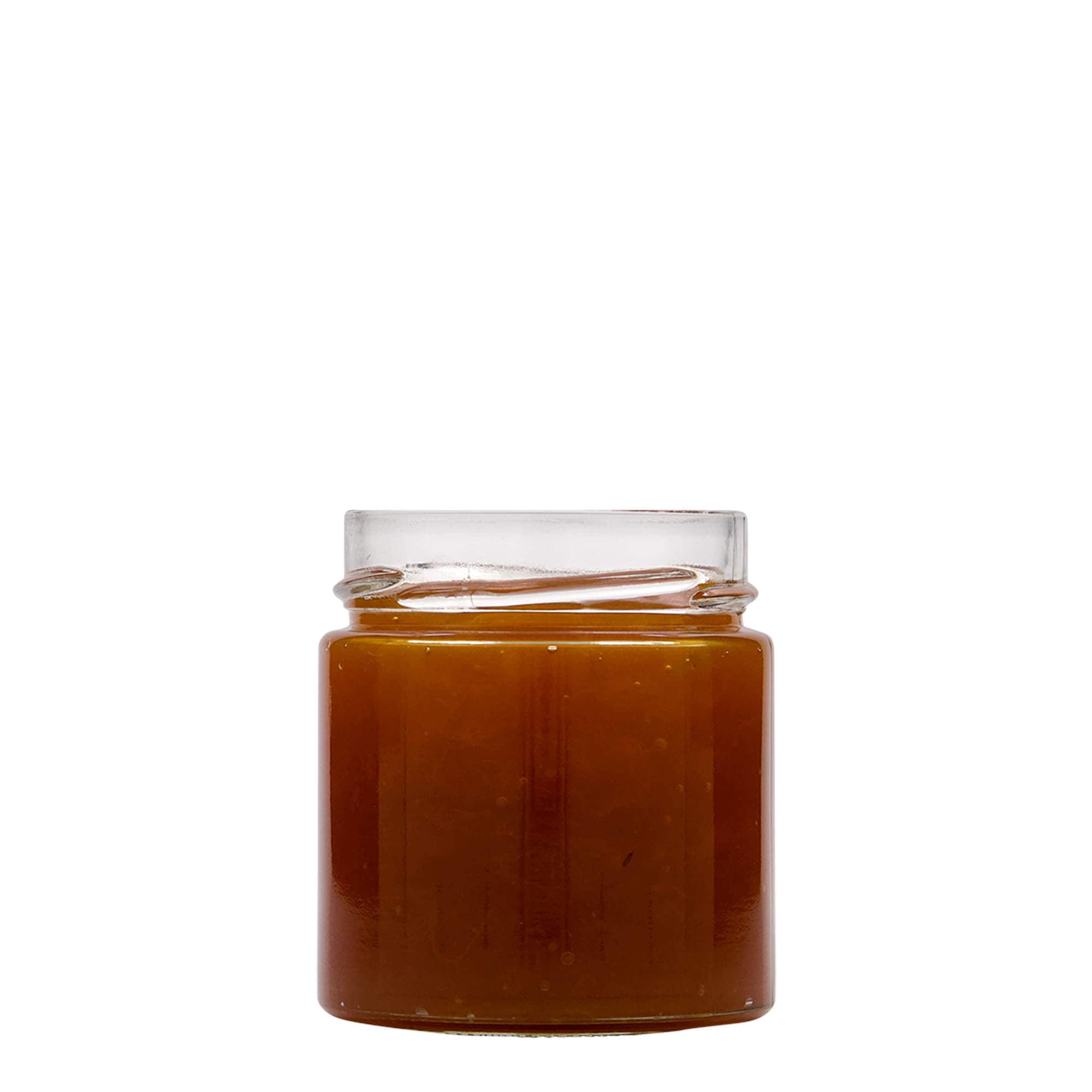 220 ml rundt glass 'Aurora', åpning: Deep-Twist-Off (DTO 66)