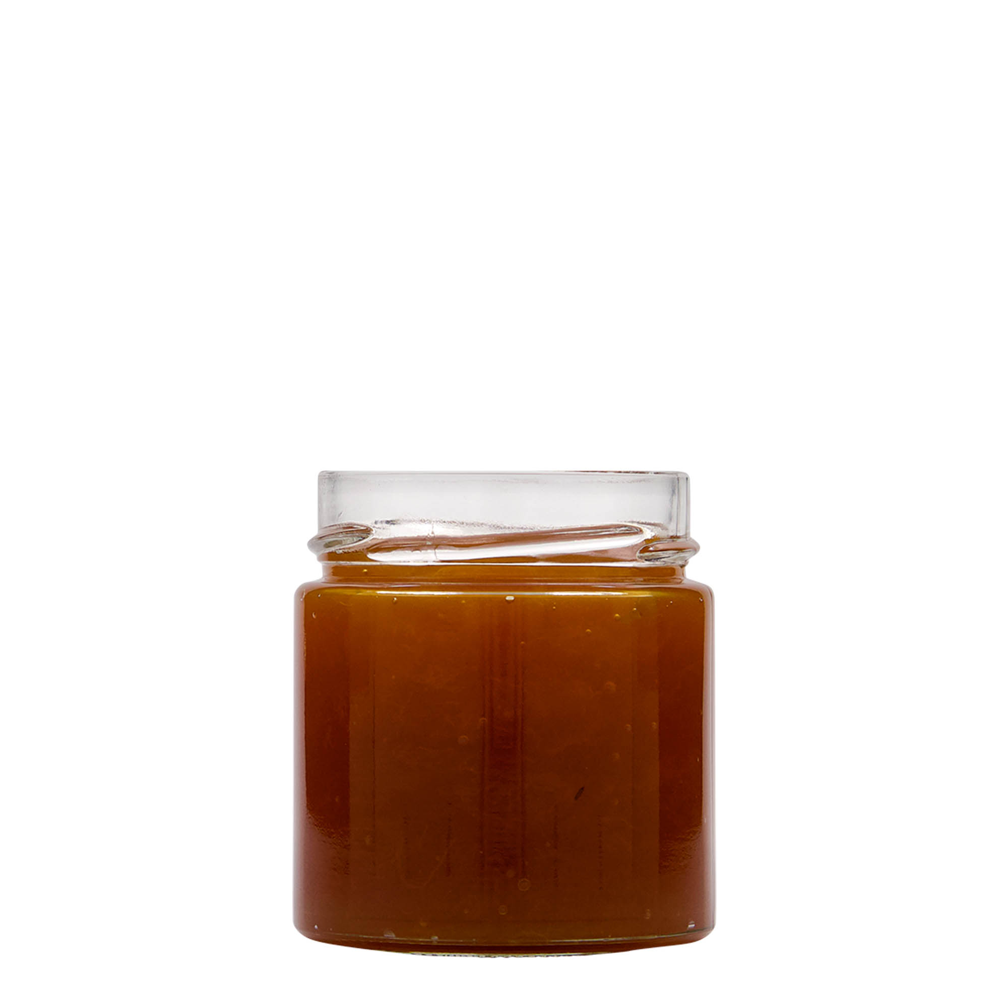 220 ml rundt glass 'Aurora', åpning: Deep-Twist-Off (DTO 66)