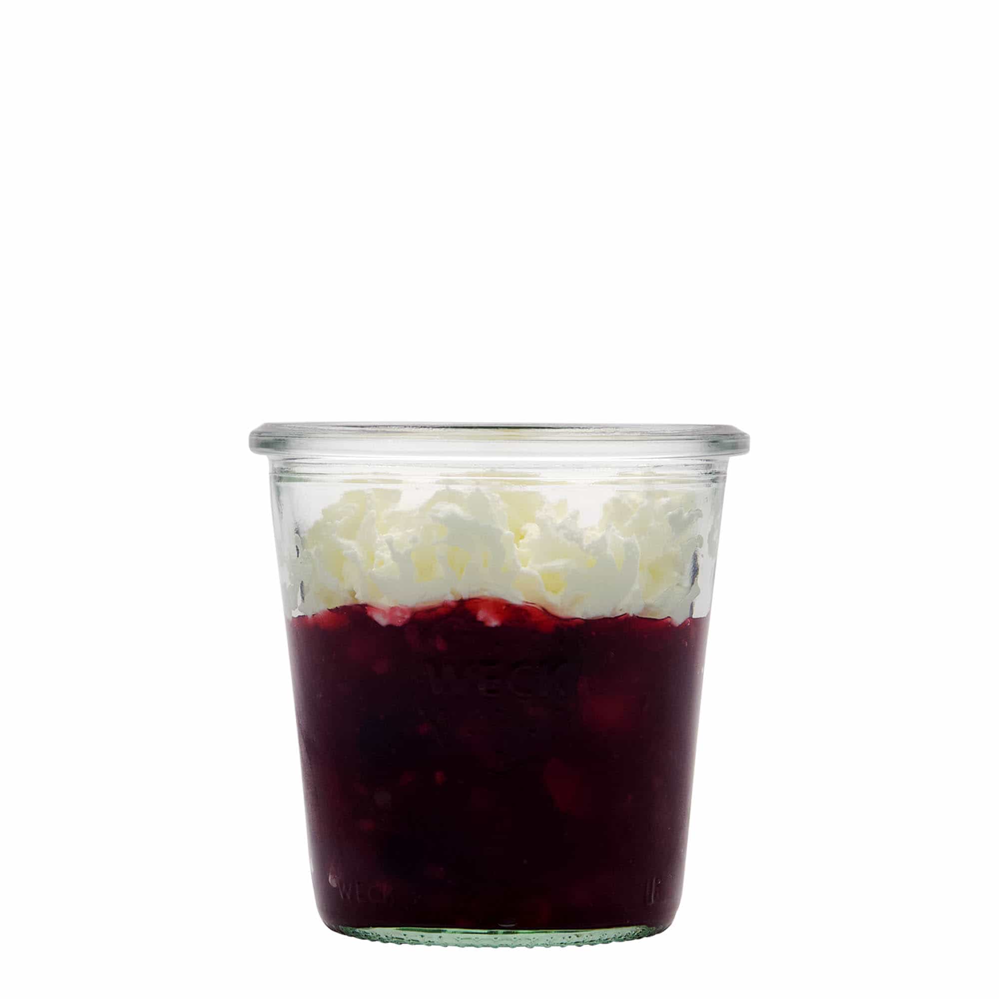 290 ml WECK-glasskrukke, åpning: rund kant