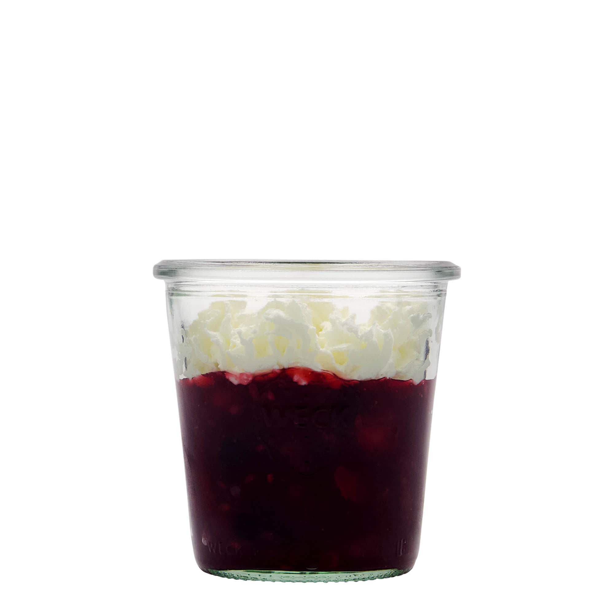 290 ml WECK-sturzglass, åpning: rund kant